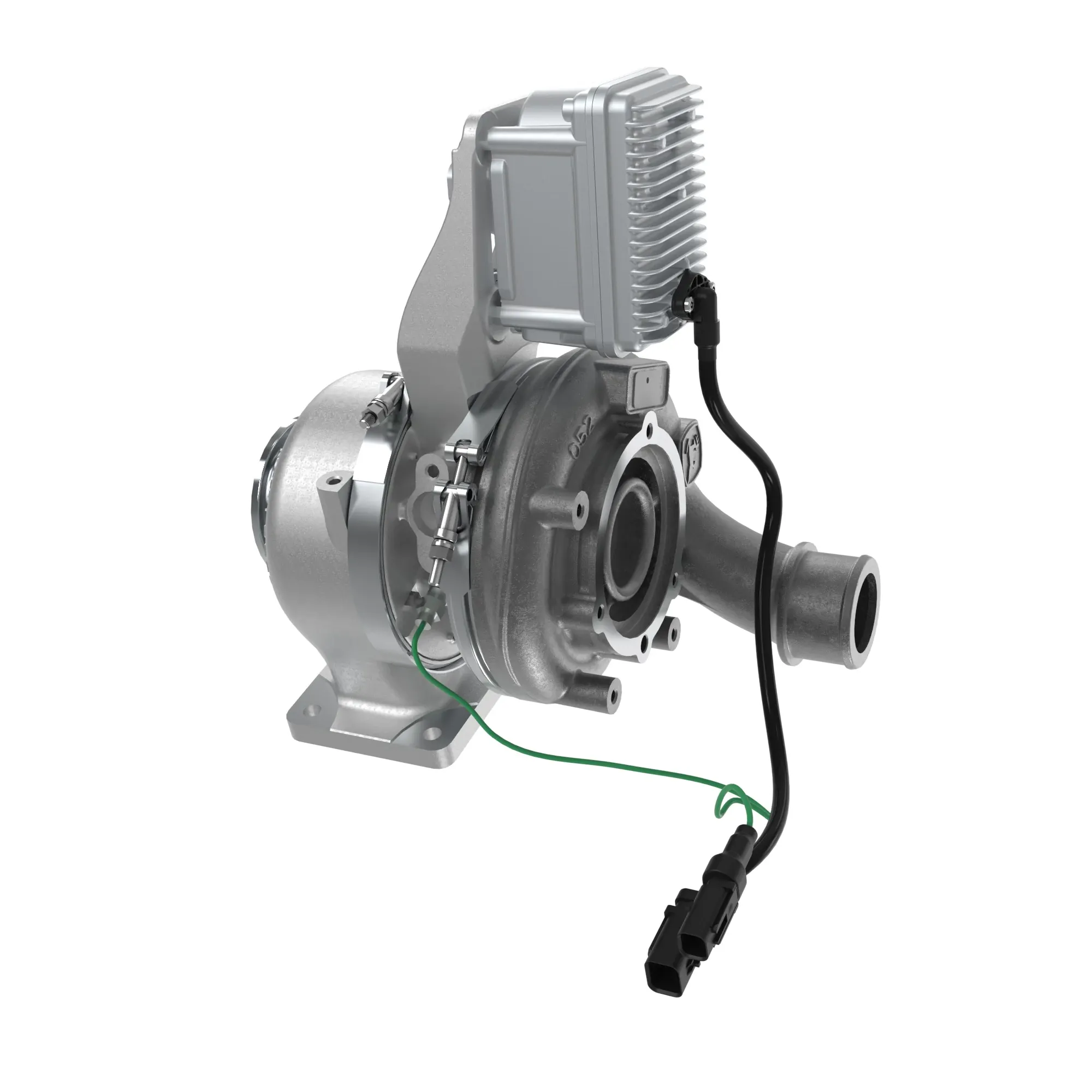 John Deere High Actuator Turbocharger, 12 Volt - DZ103279