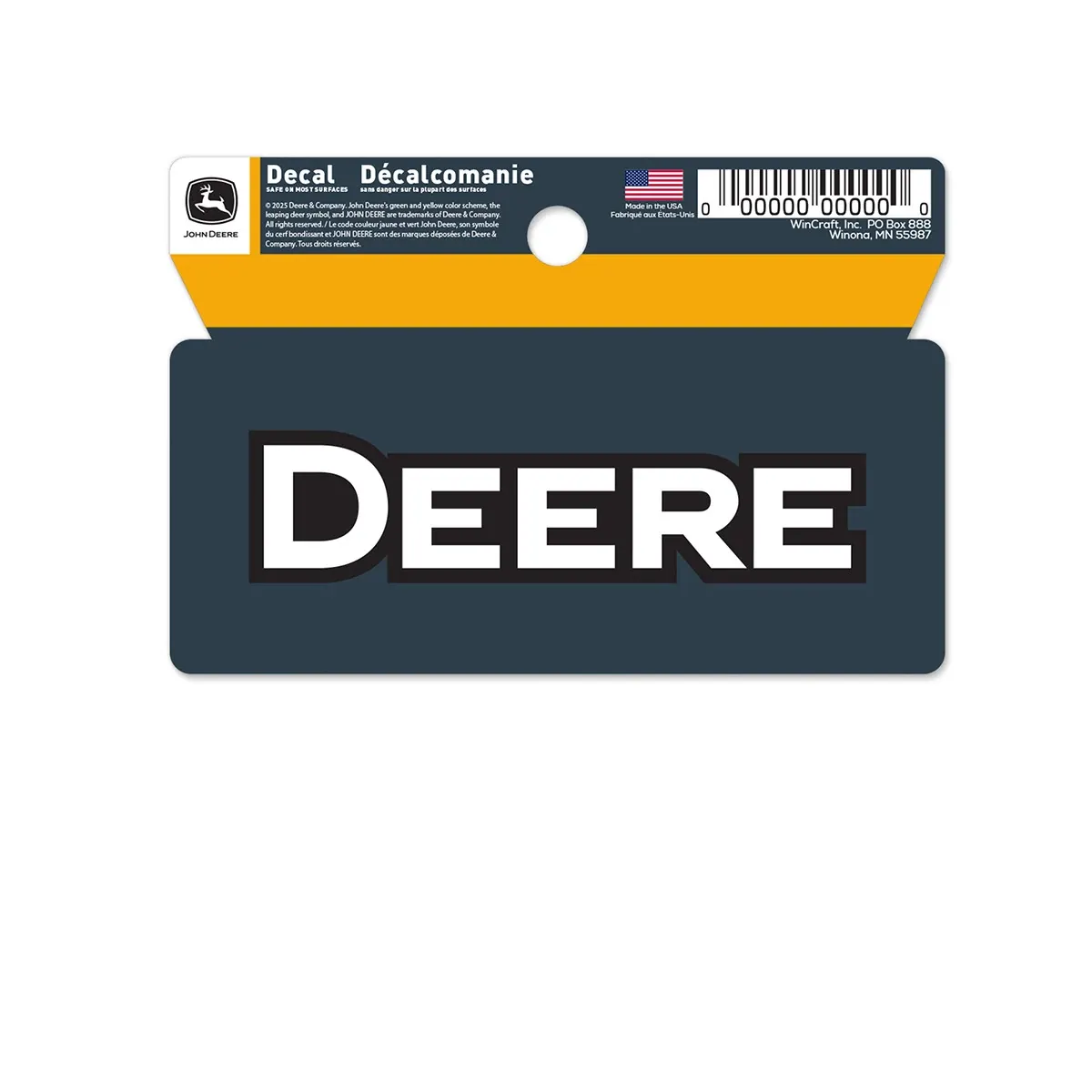 Clean Cut Decal - DEERE Logo