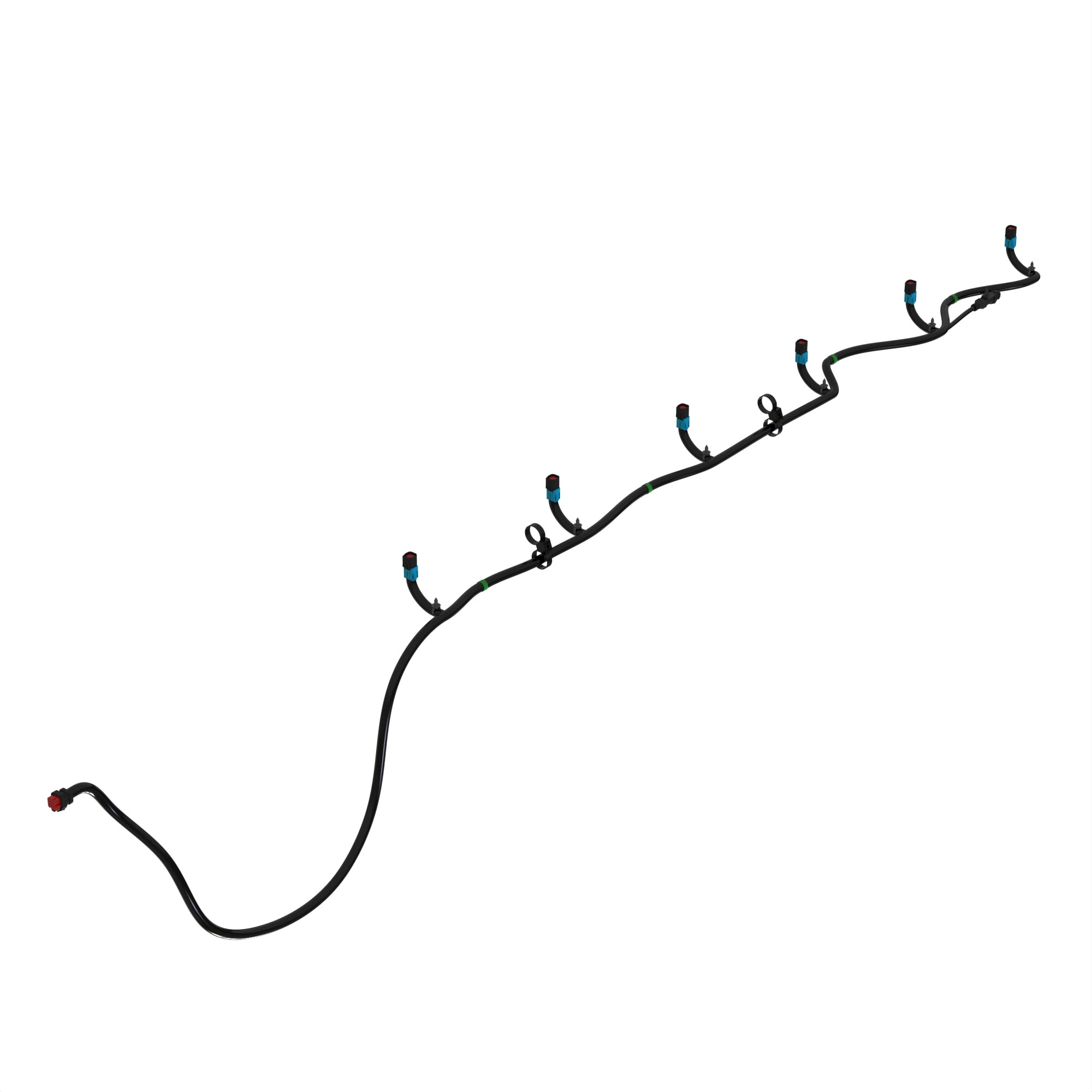 WIRING HARNESS, CARBON FIBER 38CM B