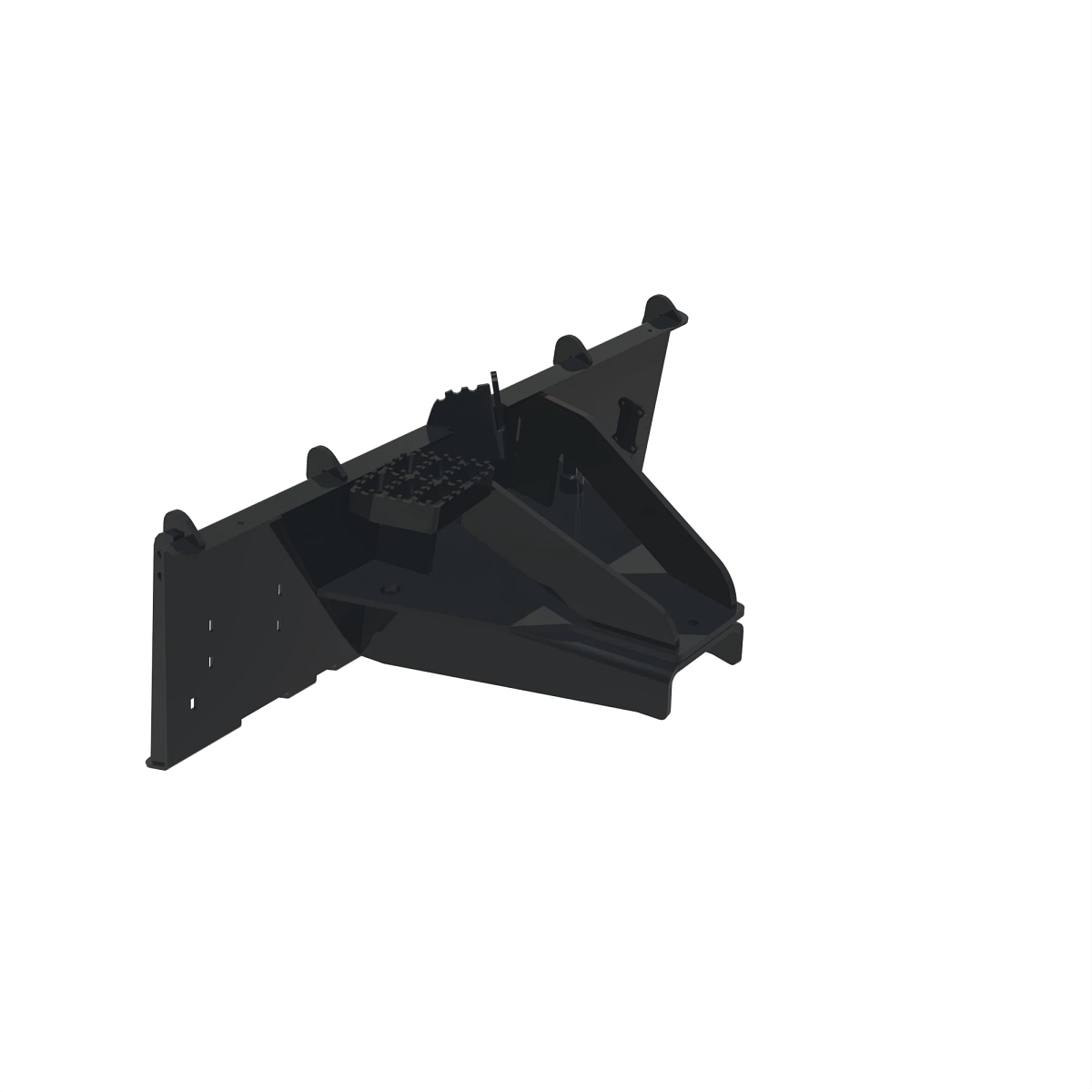 Frame, Quik-Tatch Mount Weldment Ba