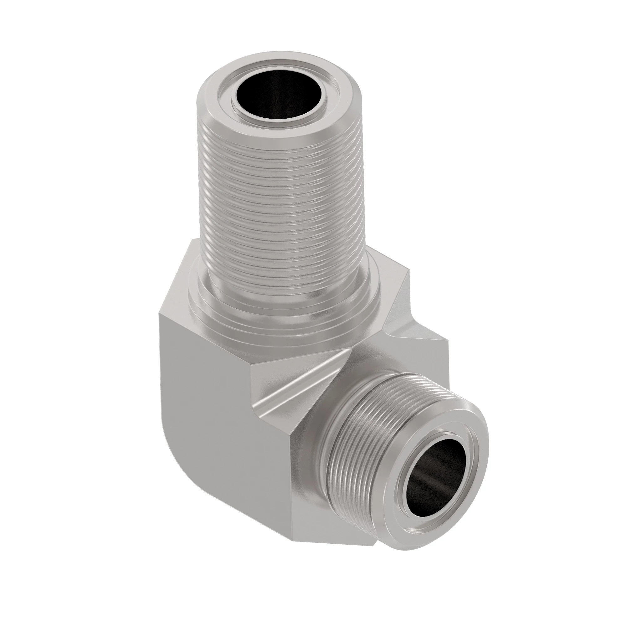 90 DEG BULKHEAD ELBOW (BHE), ORFS