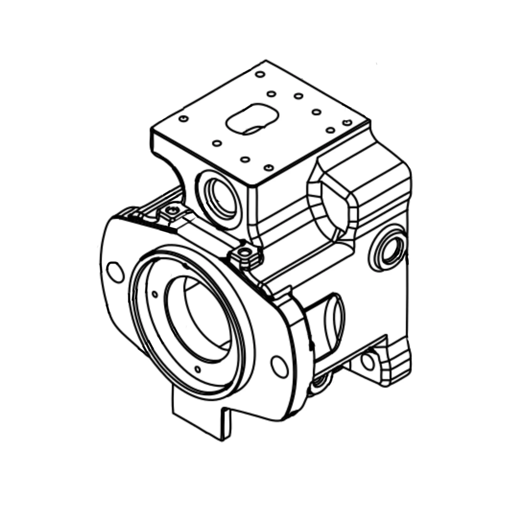 John Deere Pump Housing - FXB00001221