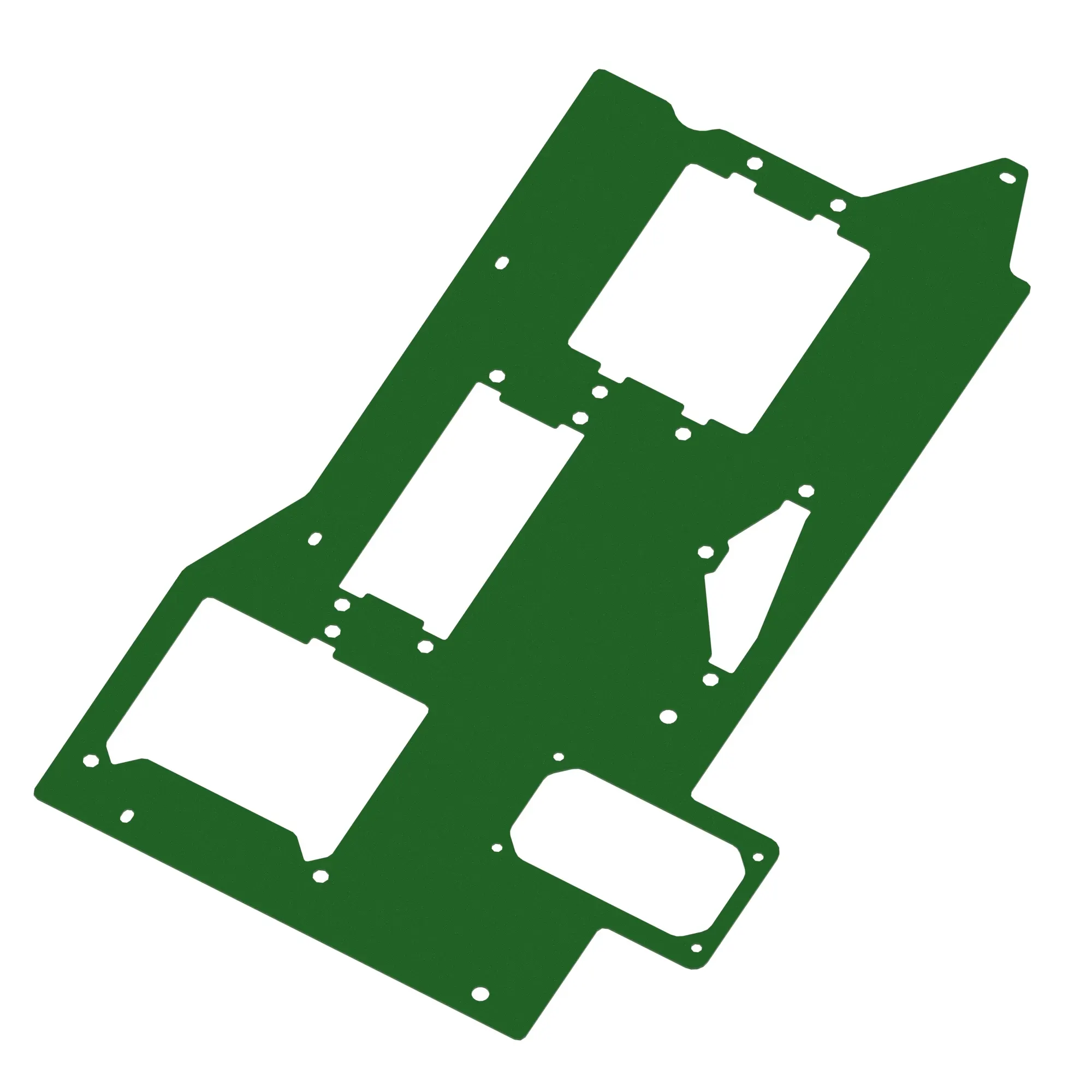 John Deere Cab Electronics Mount Wall Plate - HXE78343