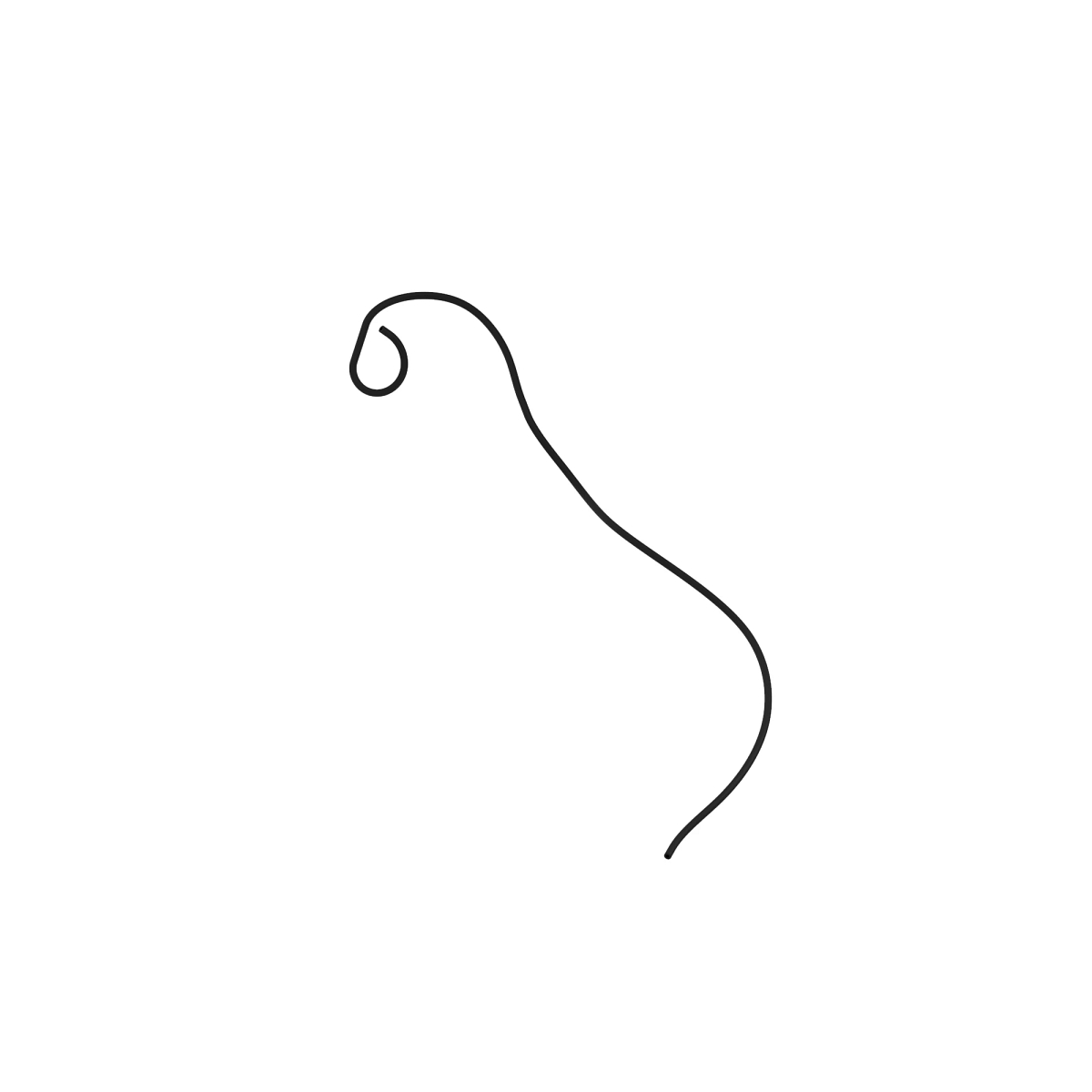 John Deere Hydraulic Hose - AW35183