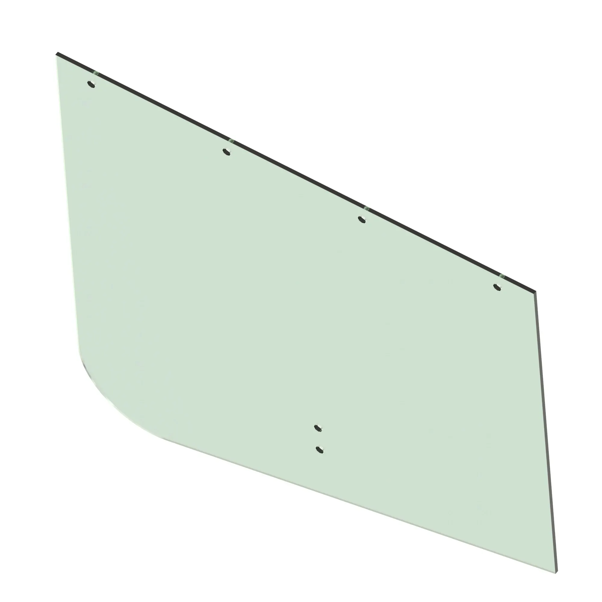 GLASS-RH UPPER FRONT