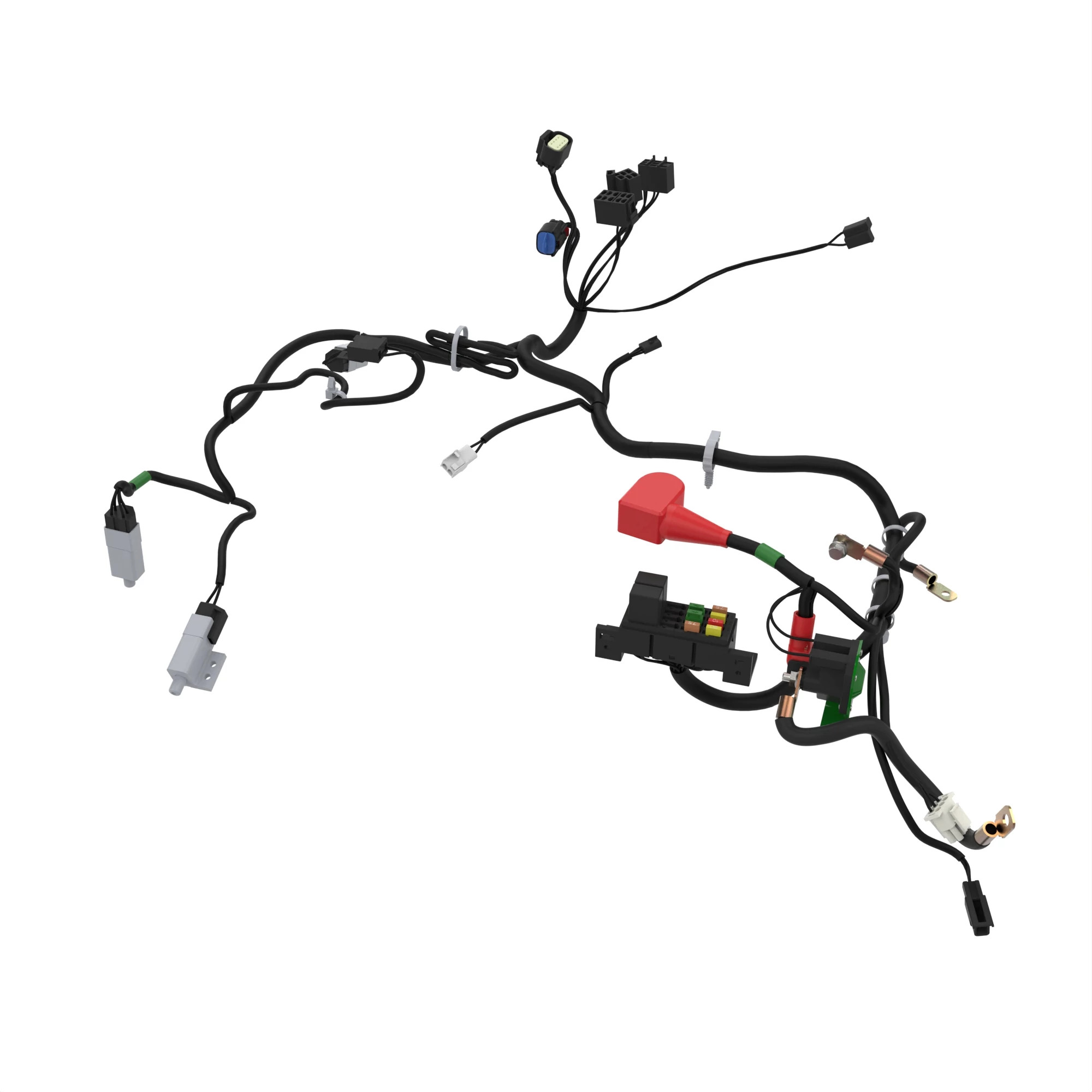 WIRING HARNESS, Z500 E/M HARNESS AS