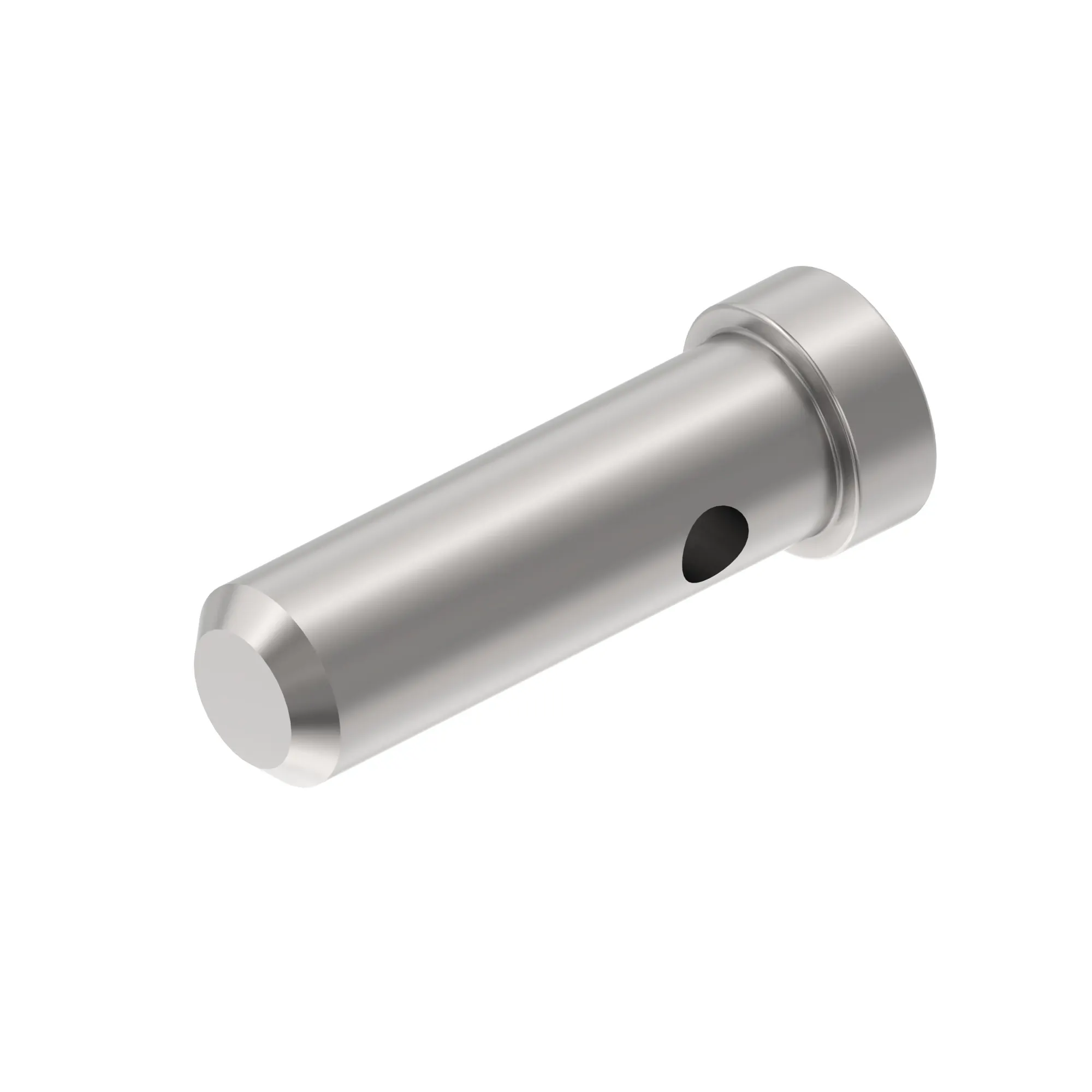 Lock Pin, Round, Zinc Plated, 3/8-in.