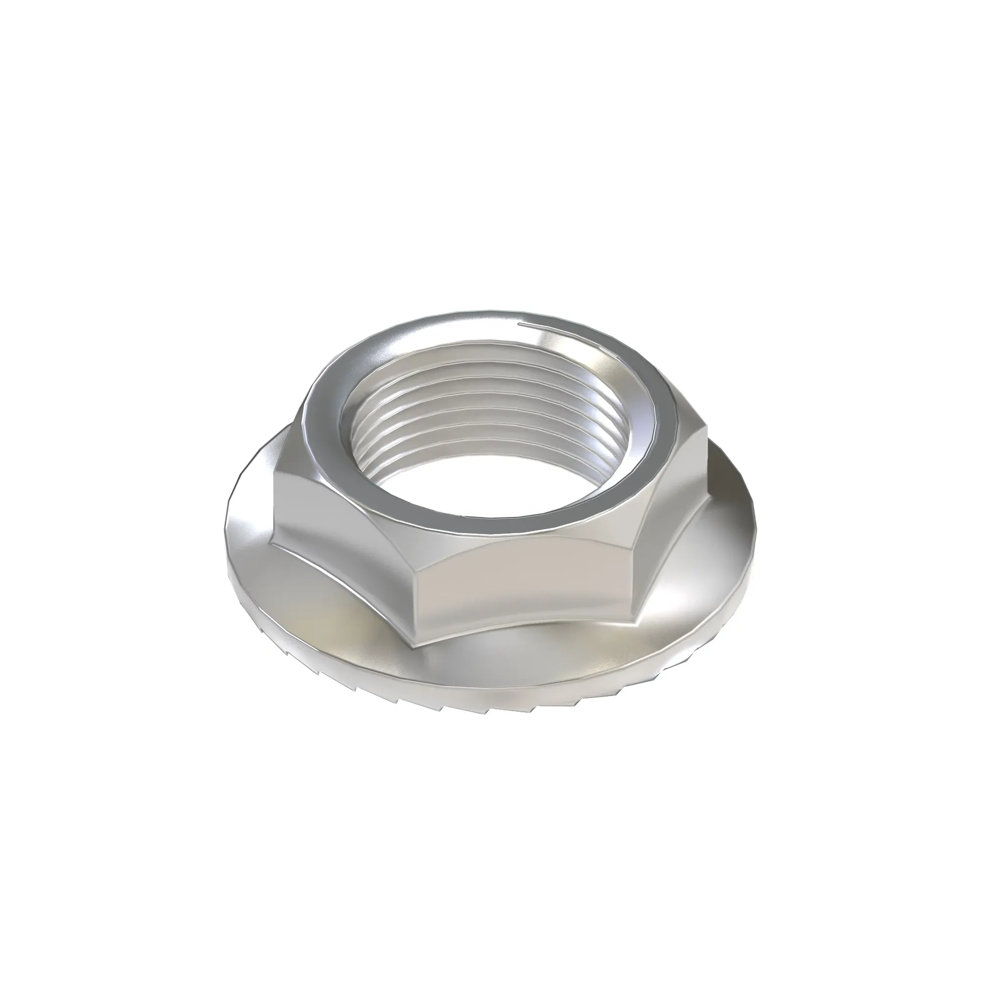 John Deere Hagie Hexagonal Serrated Flanged Nut, 7/16" - 5HG470325