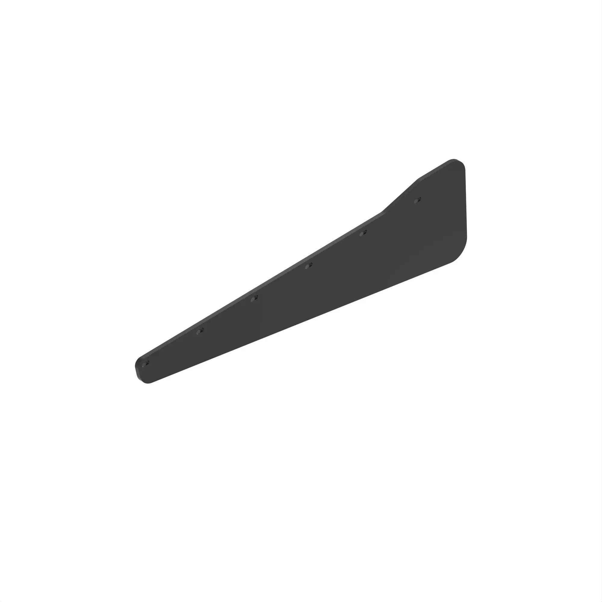SHIELD, CROP DEFLECTOR, RUBBER