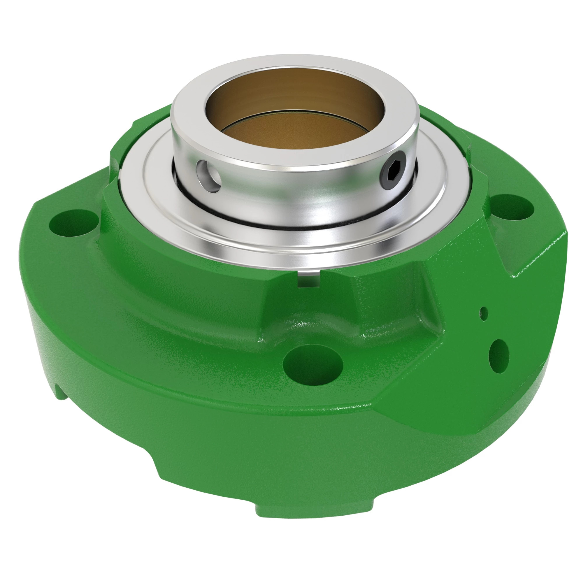 John Deere Bearing with Housing, Lower Kernel Processor - AZ100857