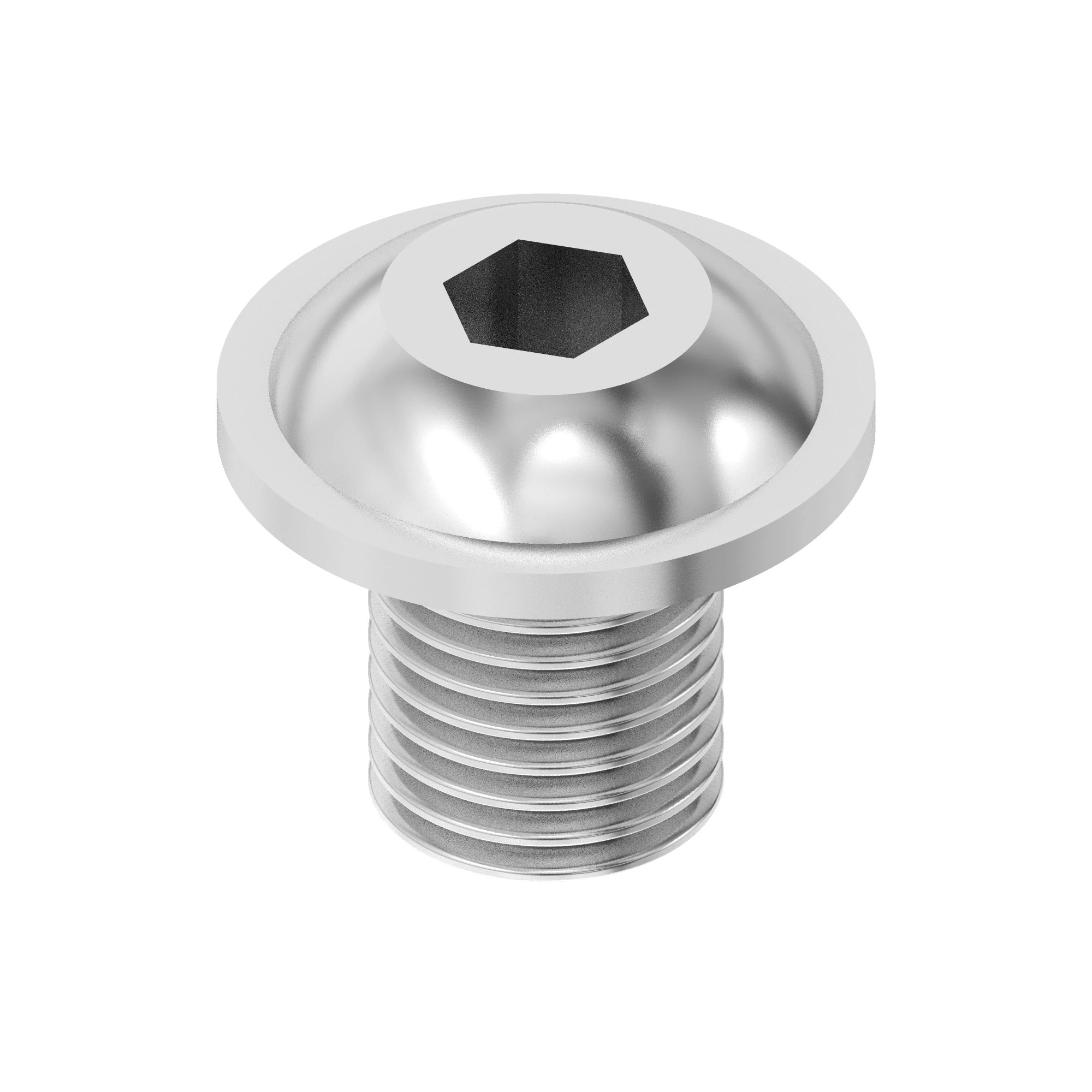 SCREW, HEX SOCKET,OVAL HEAD FLANGED