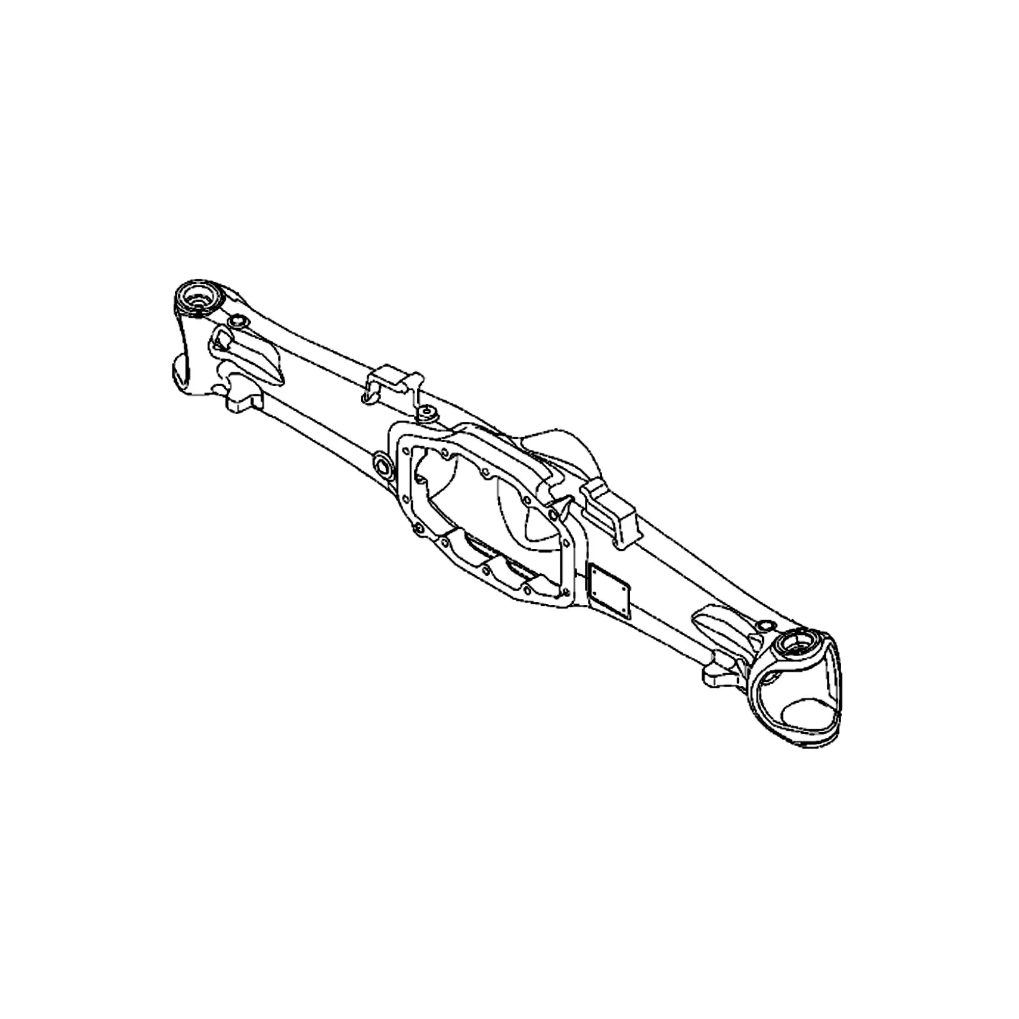 John Deere Global Mfwd Front Axle Housing - R248598