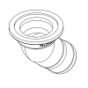 John Deere Hose Fitting - PMM220BRB45