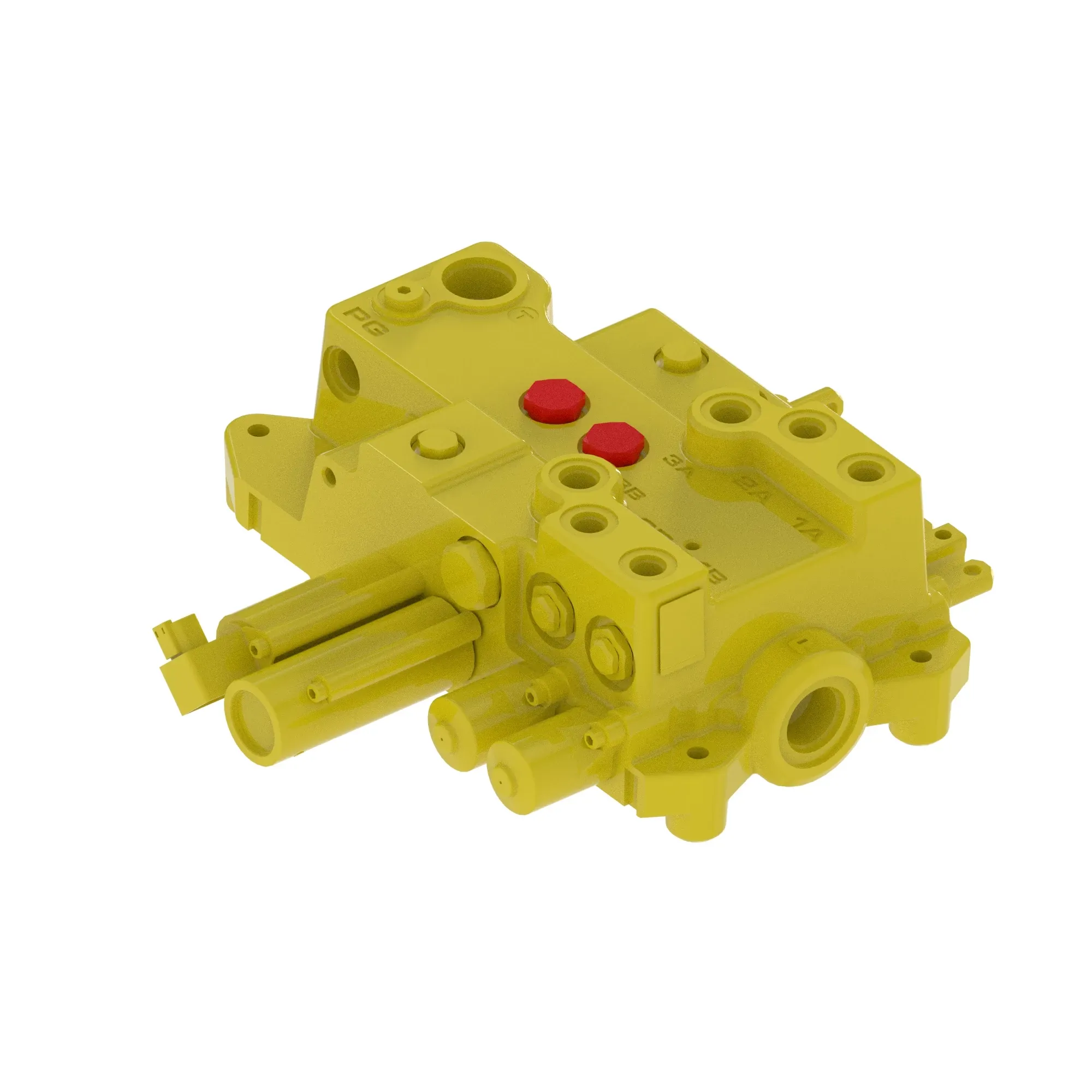 John Deere Loader and Stabilizer Control Valve, 4 Function - AT519913