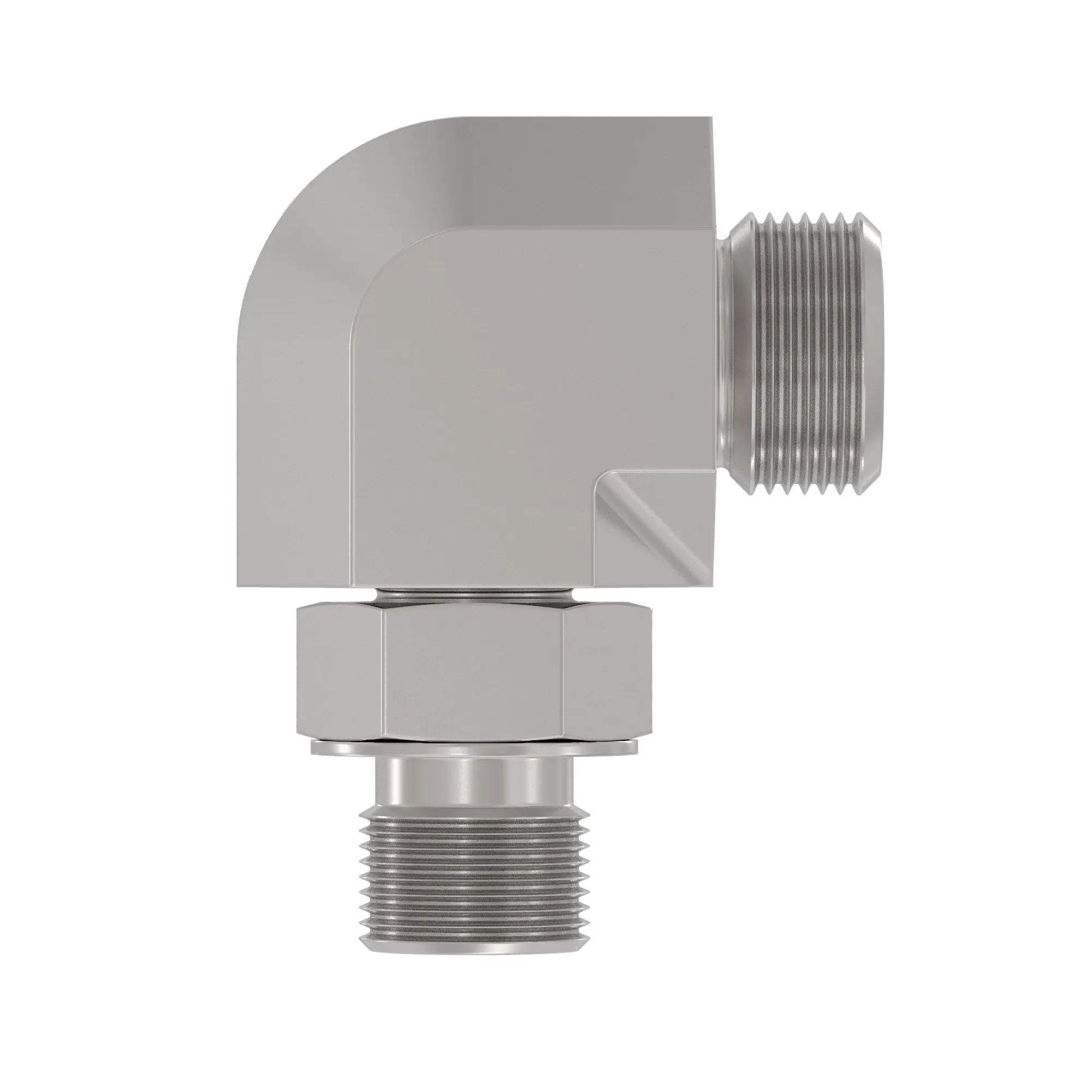 ADAPTER FITTING, 90 DEG ELBOW,O-RIN