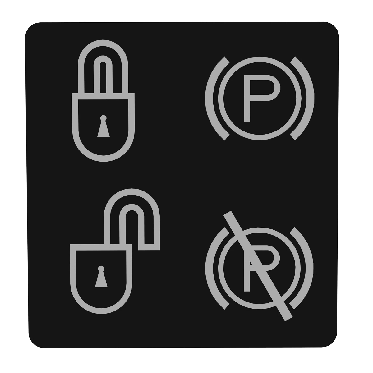 Label, Park Lever Lock