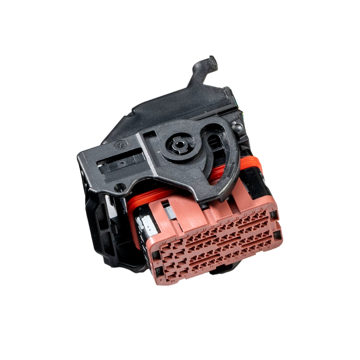 John Deere Brown External Electrical Connector Housing, 48 Cavities - 57M10615