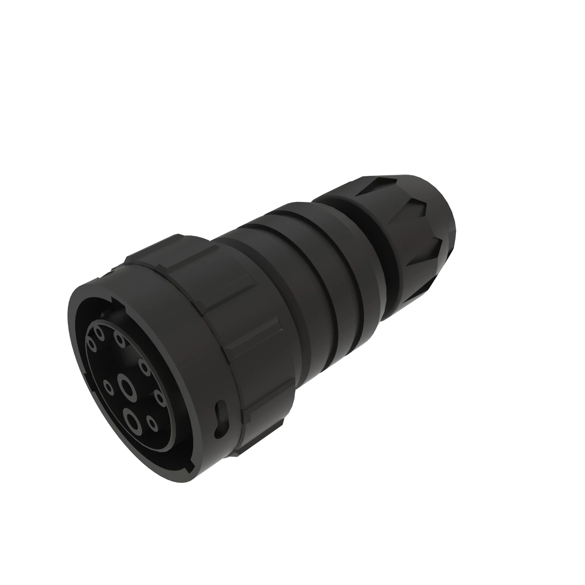 CONN POWELL ISOBUS 9W MS BLK PLSTC