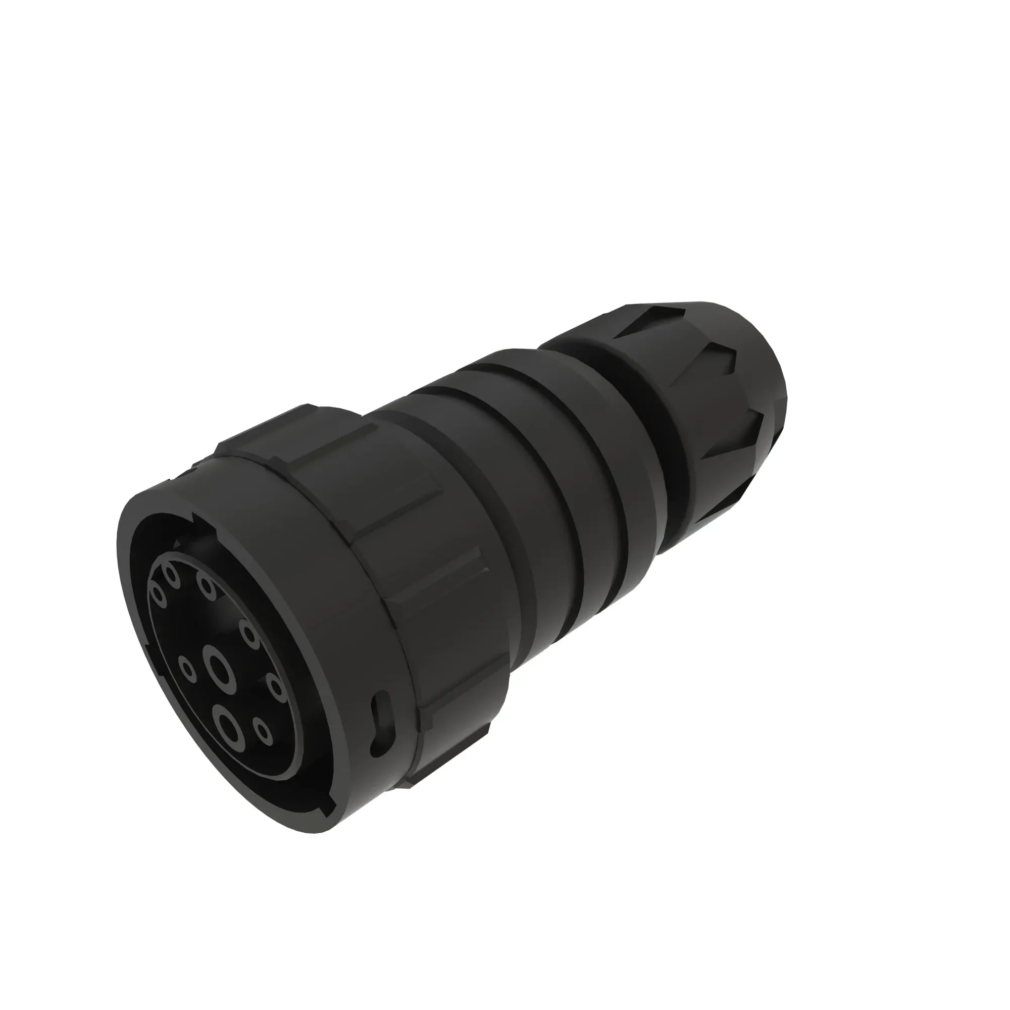 John Deere Black Internal Electrical Connector Housing, 9 Cavities - 57M11771