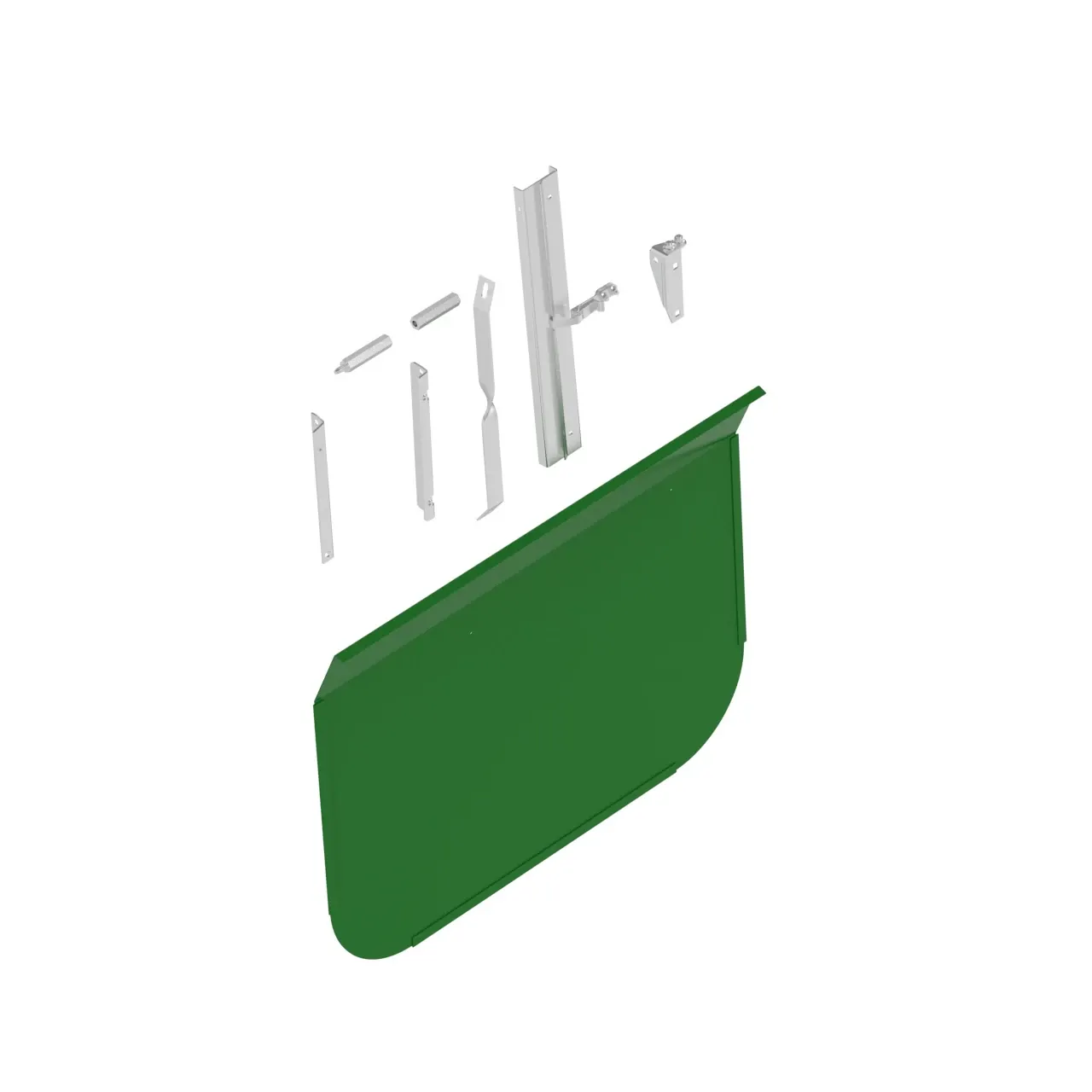 John Deere RH Wheel Shield Kit - BKK10368