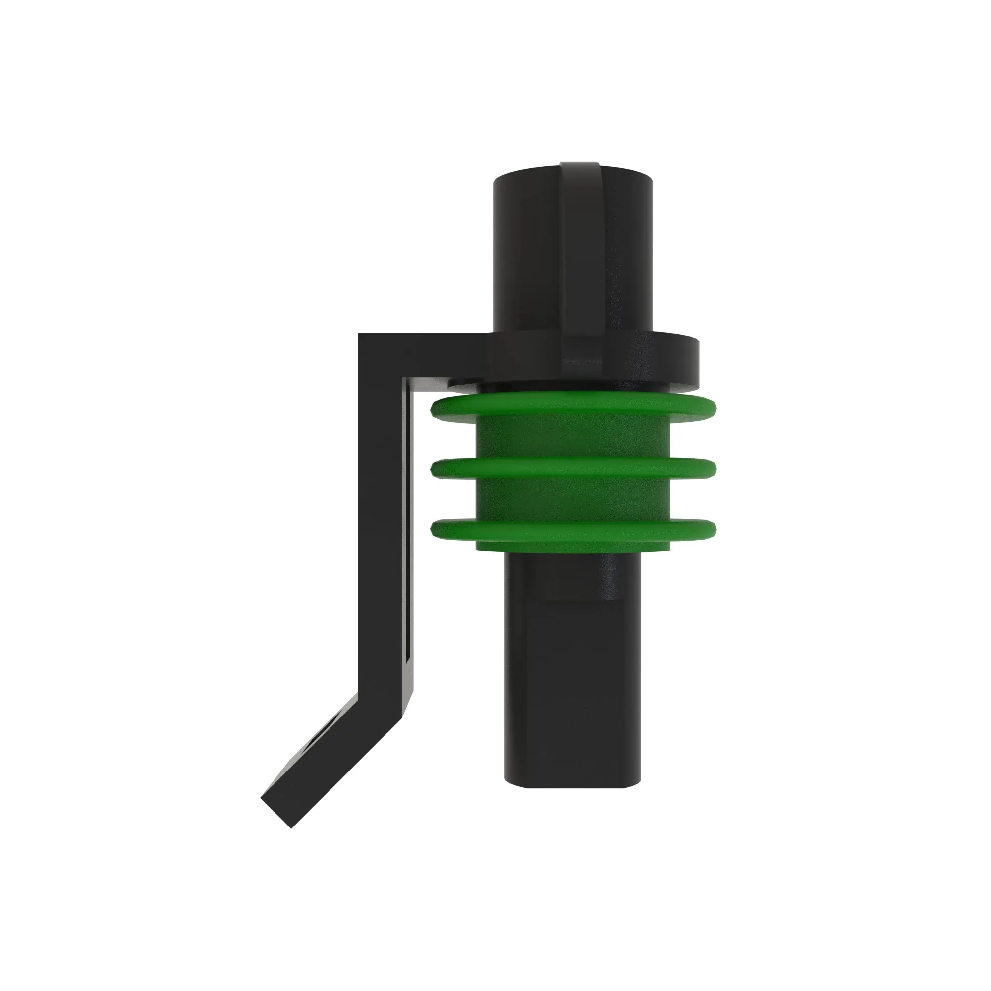 CONN DELPHI MP150 1W F BLK PLSTC