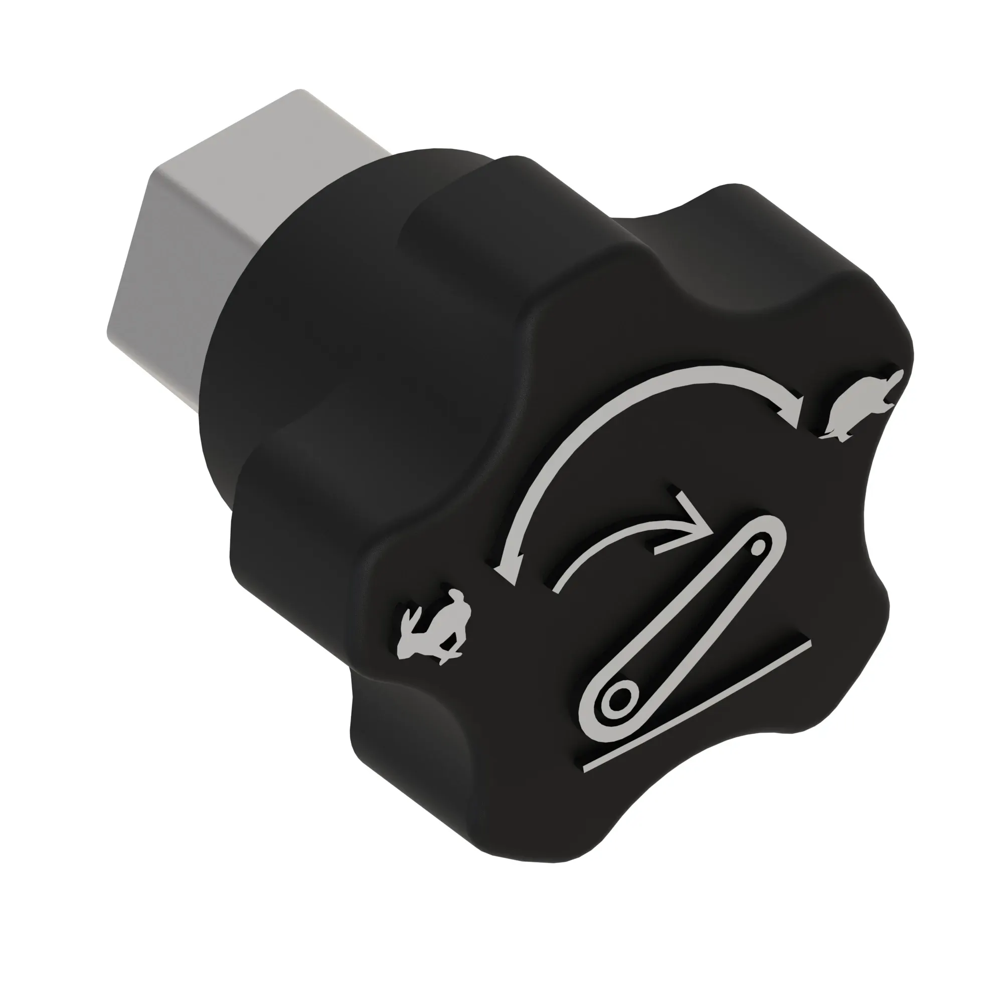 John Deere Ribbed Rate of Drop Knob - SU53555