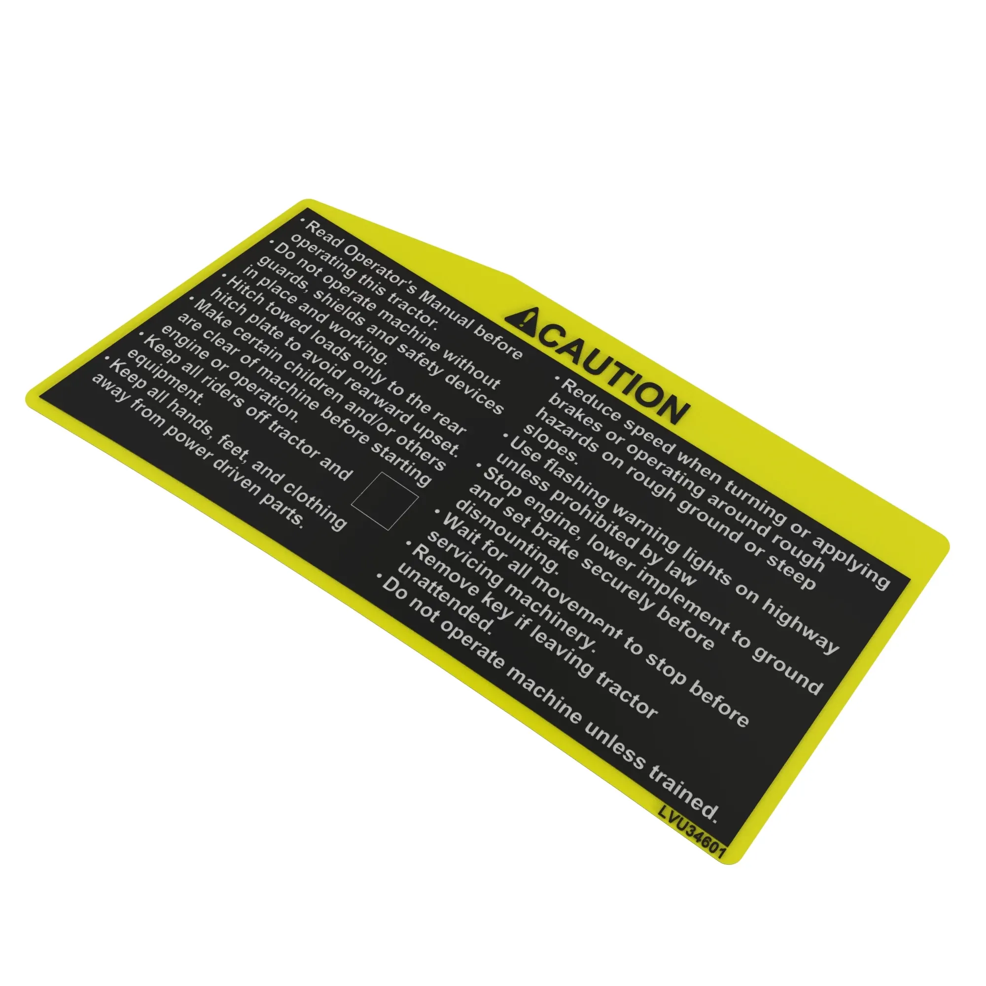 LABEL, CAUTION