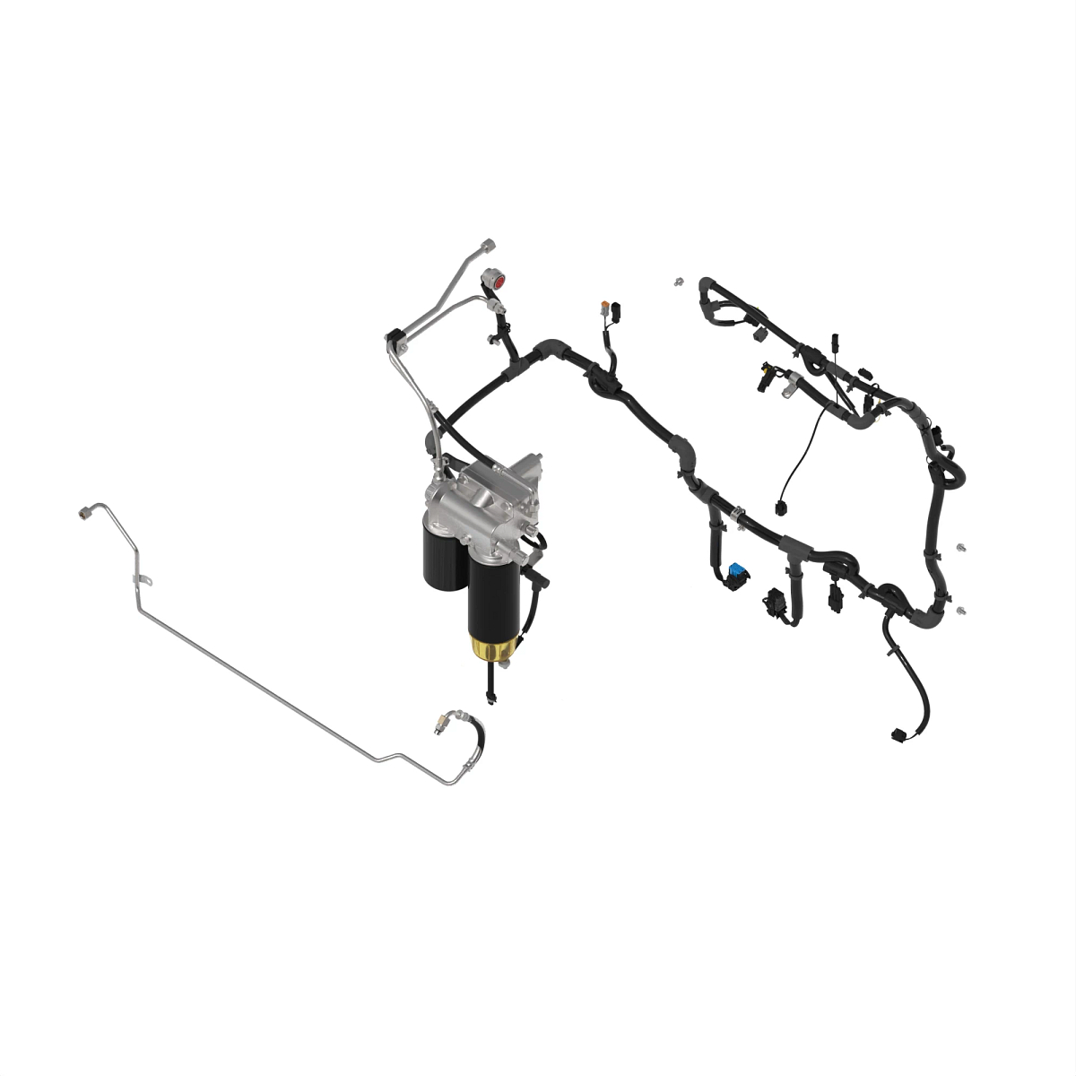 FUEL FILTER, FUEL FILTER W/ WIRING