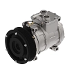 John Deere Air Conditioner Compressor with Clutch and MOS2 Coating, 12 Volt - AH169875