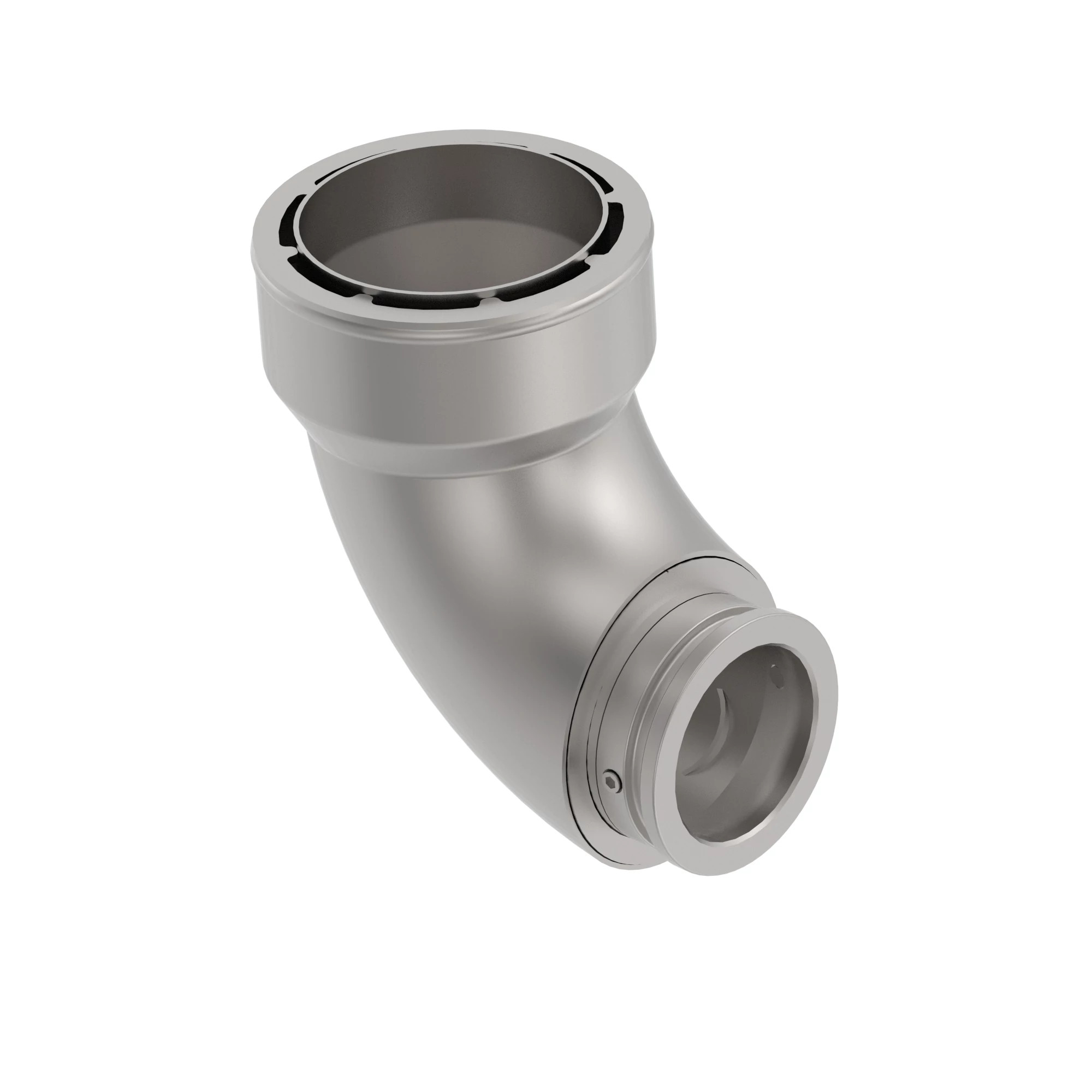 EXHAUST PIPE, WET EXHAUST ELBOW, 6