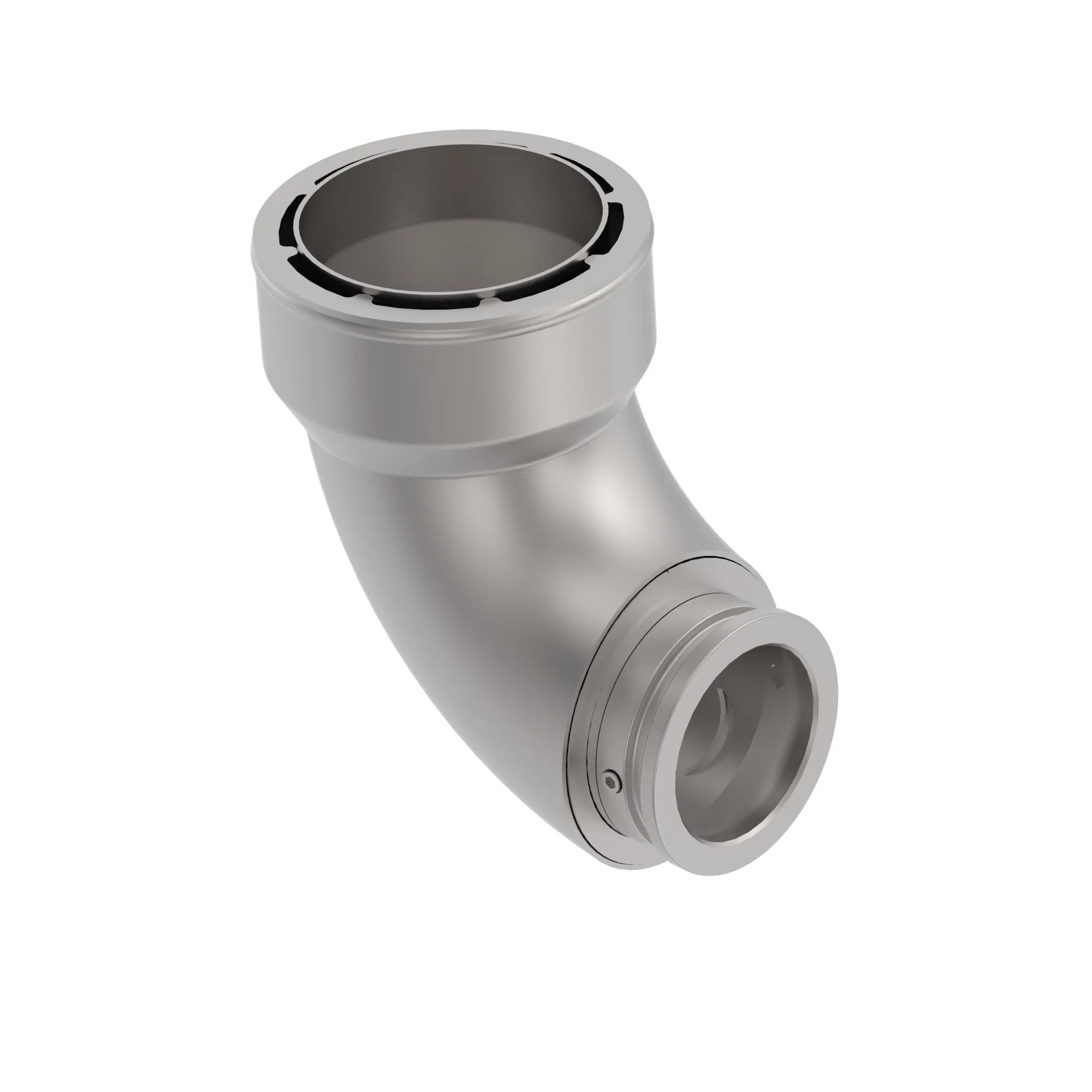 EXHAUST PIPE, WET EXHAUST ELBOW, 6