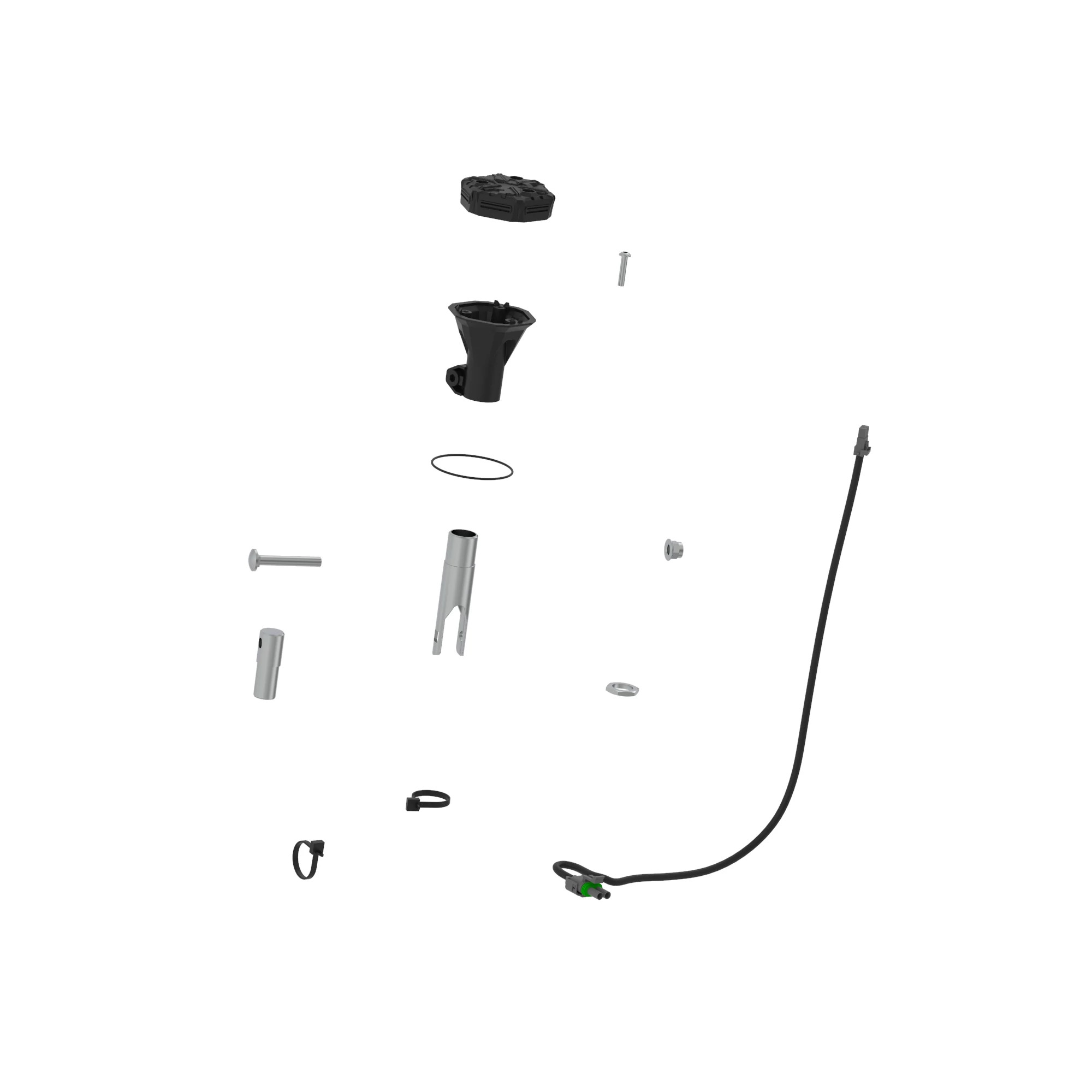 John Deere LED Beacon Light Mount Assembly - RE596638