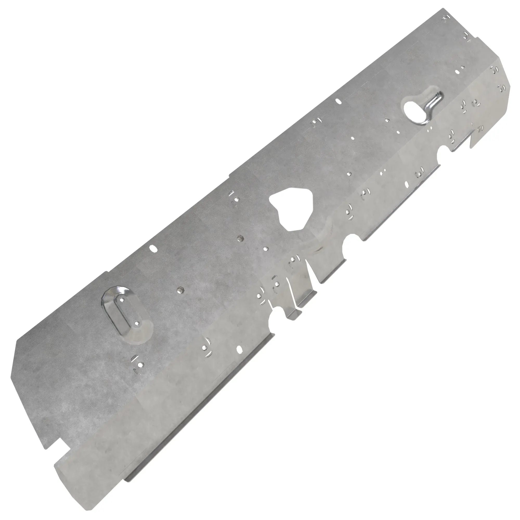sensor mount plate for exhaust shielding, size 5