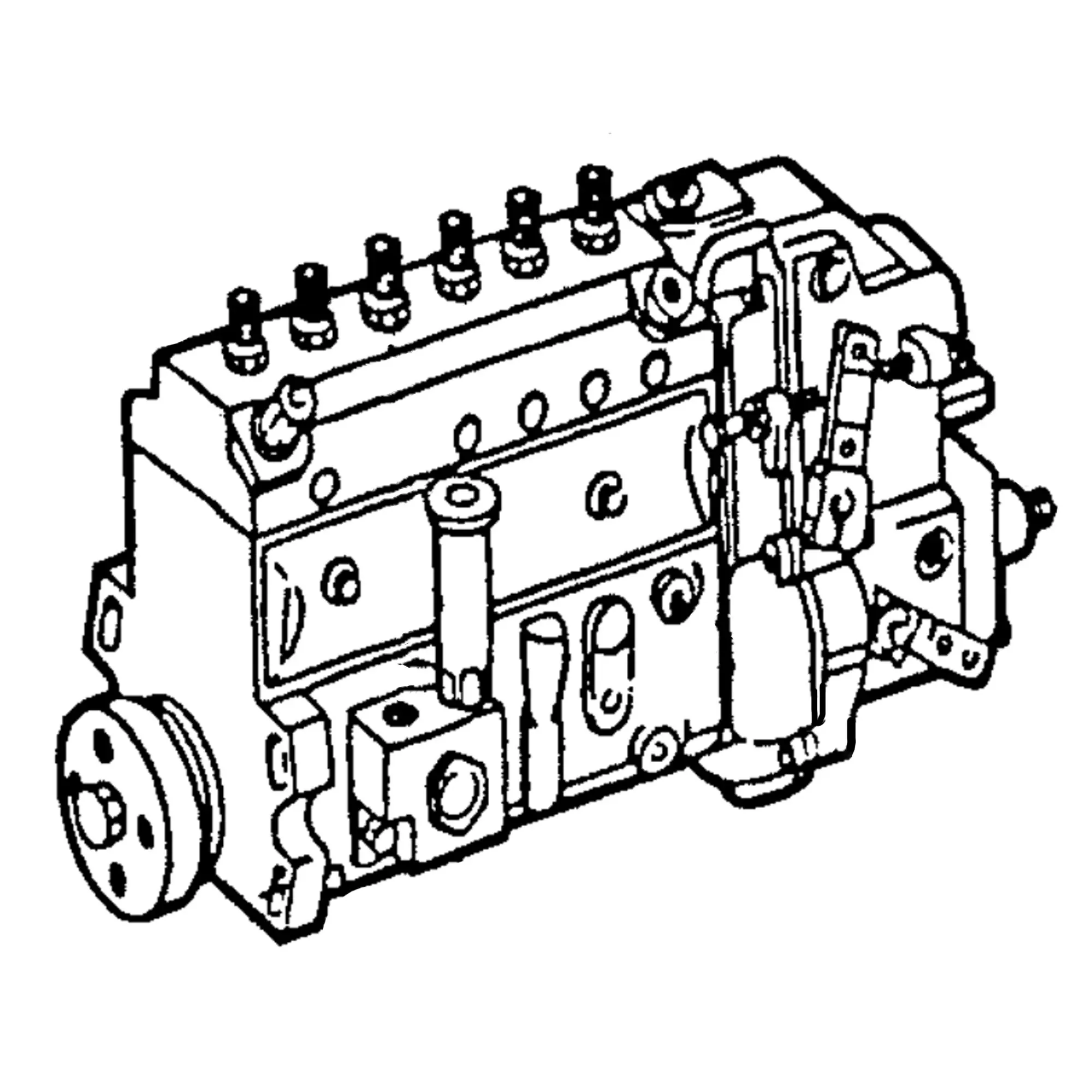 John Deere Reman REMAN Fuel Injection Pump Assembly - SE500851