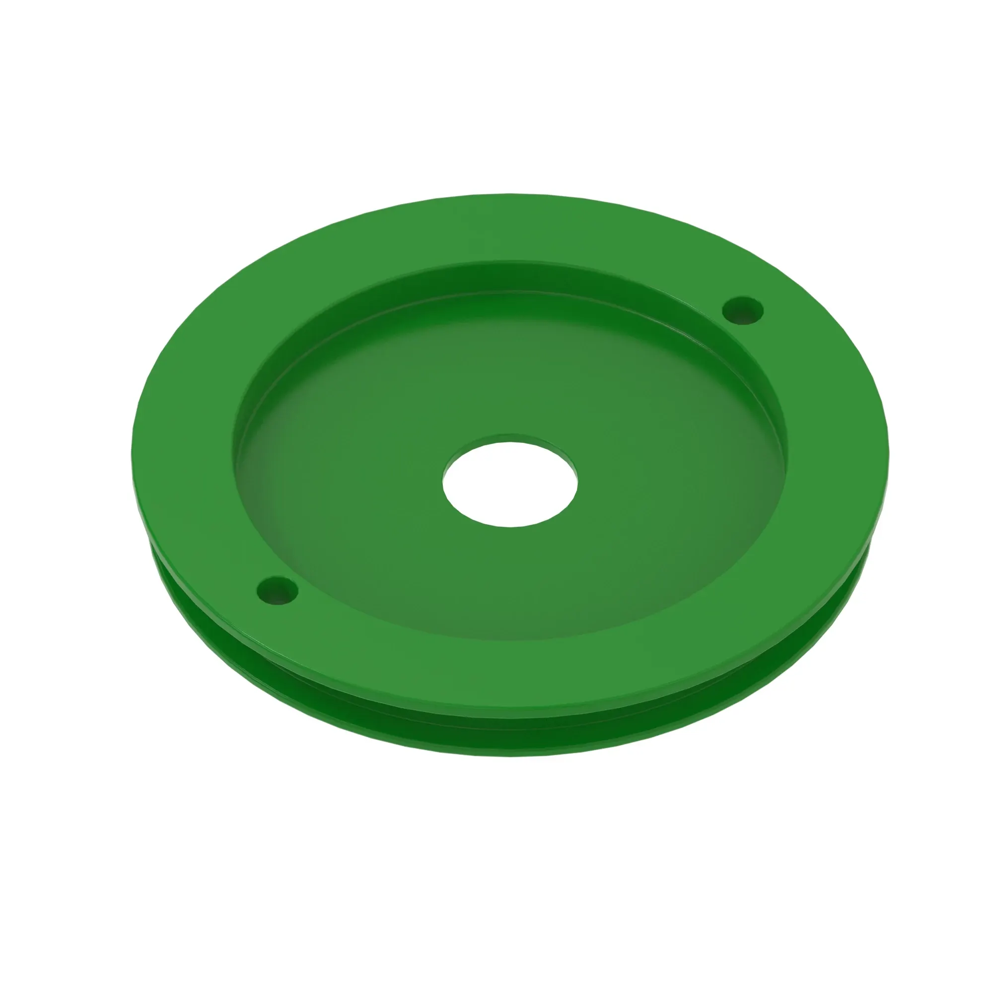 John Deere Green High Rate Meter Roller End, Left Side - A61580