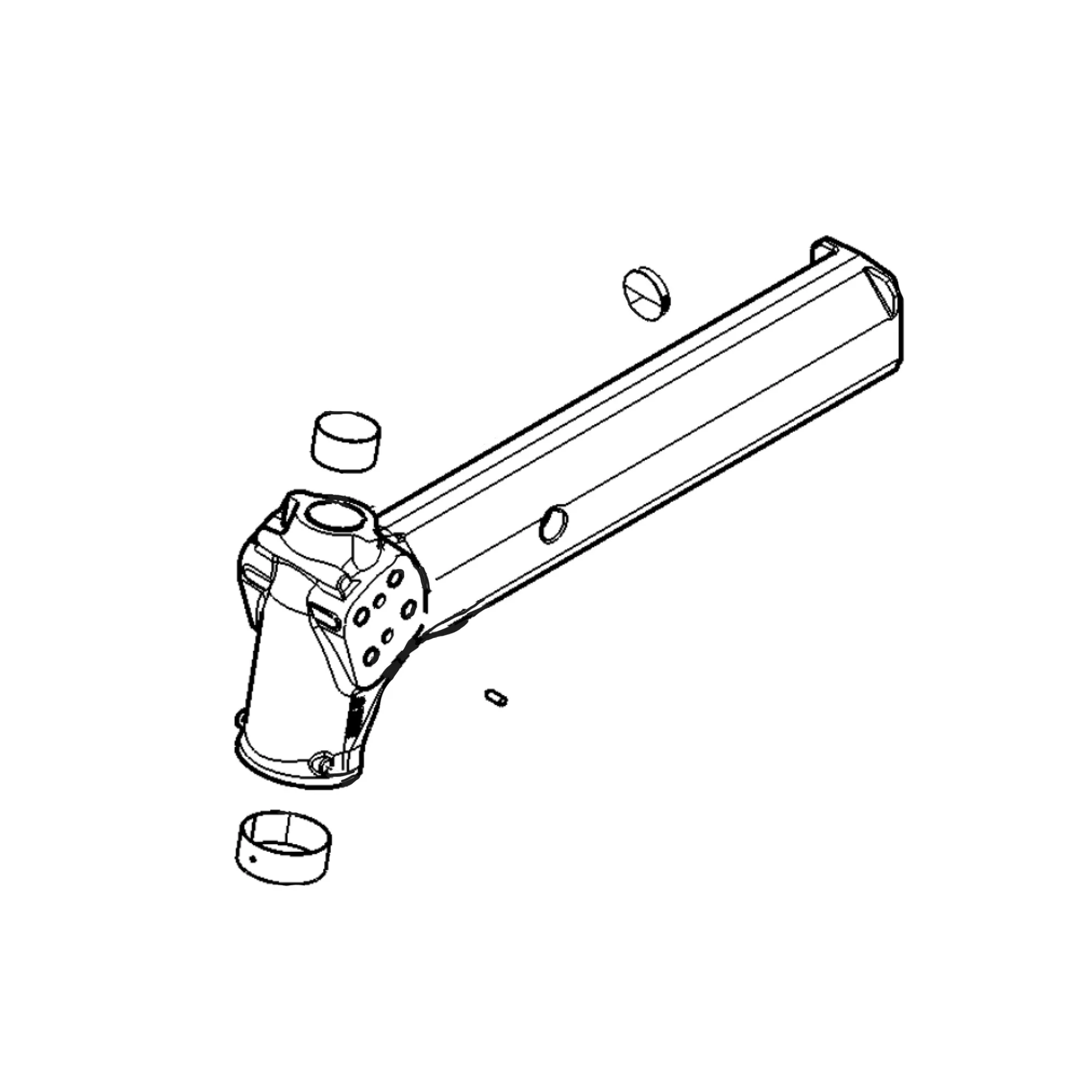 John Deere Front Suspension Axle Knee - AKK50799