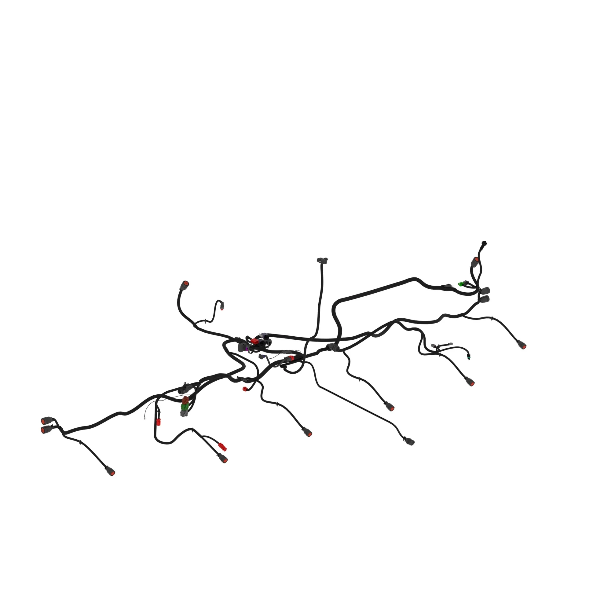 WIRING HARNESS, CENTER BACKBONE 177