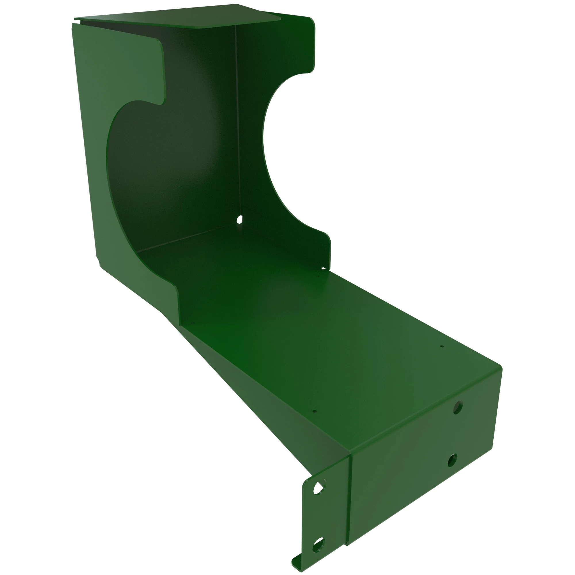 Heat shield for turbo on 7850 machines.