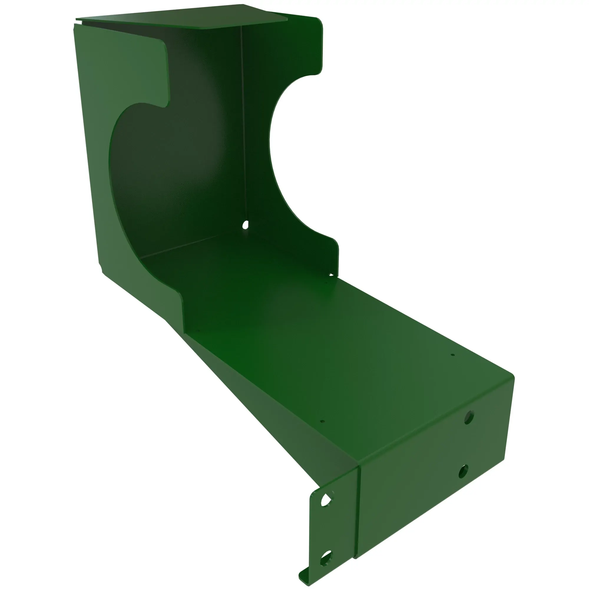 Heat shield for turbo on 7850 machines.