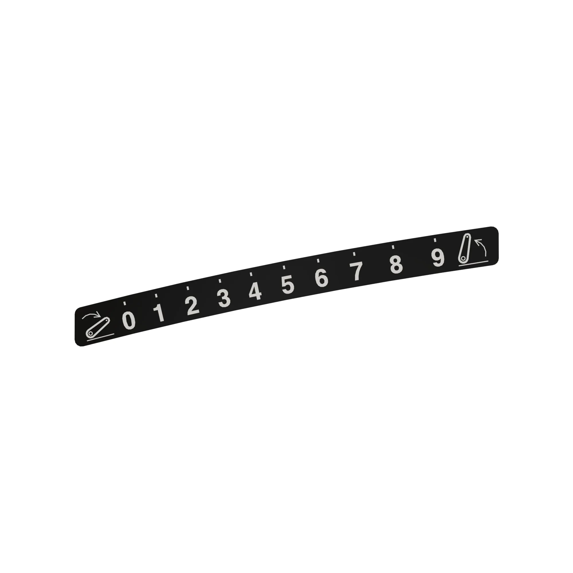 LABEL, ROCKSHAFT POSITION