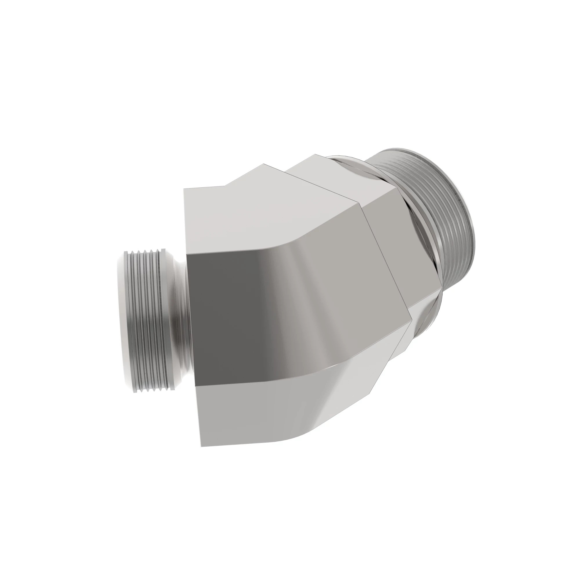 45 DEG SGT THD,ORFS, W/ MET HEX