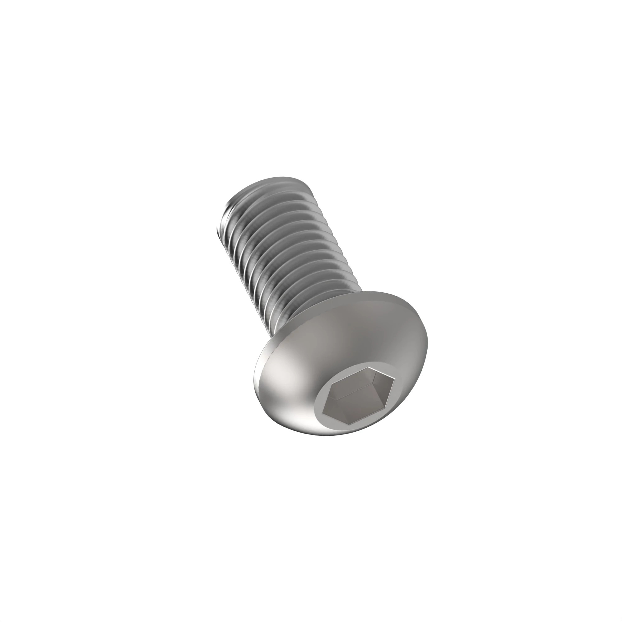 SCREW, HEX SKT BUTTON HD, METRIC