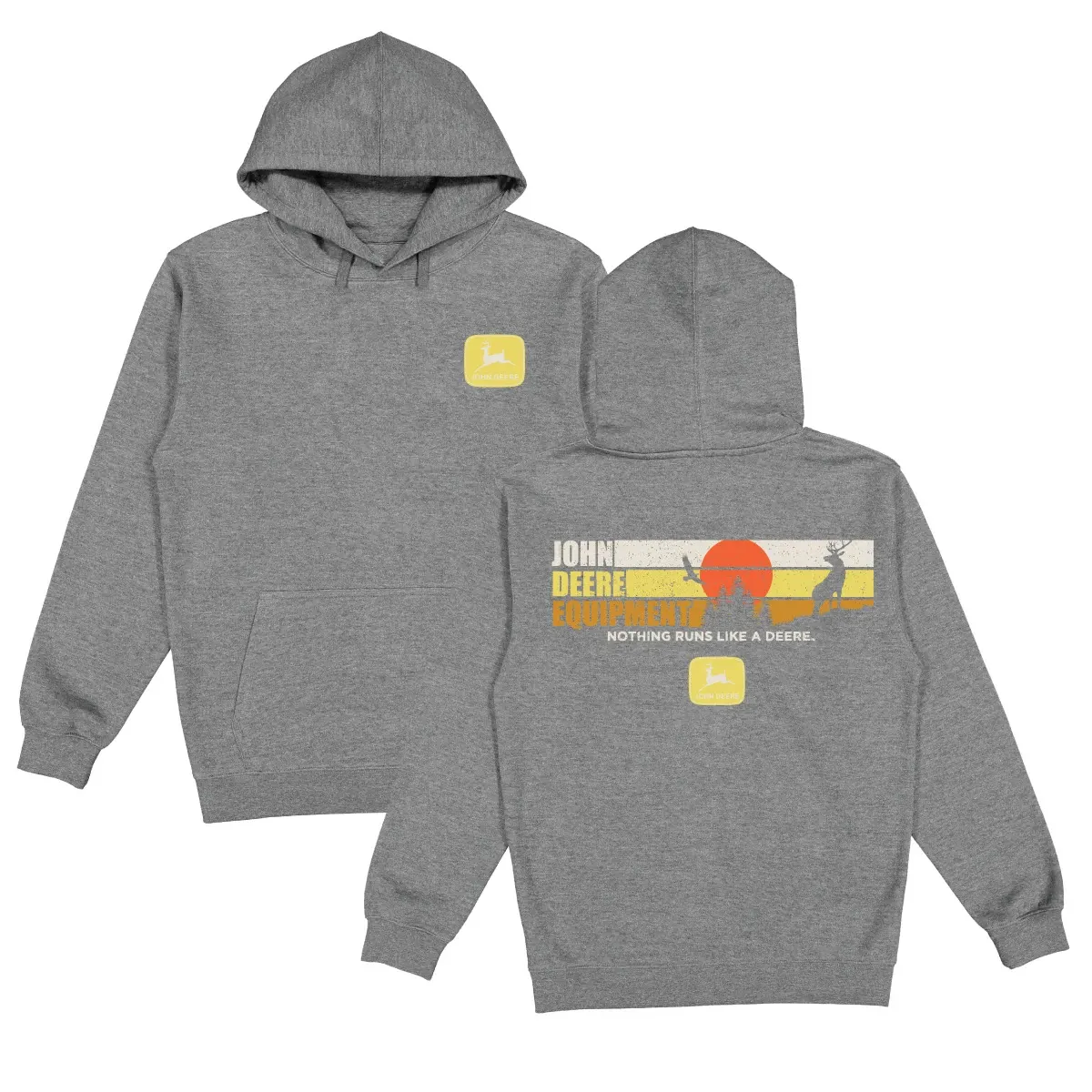 John Deere Equipment Scenic Hoodie