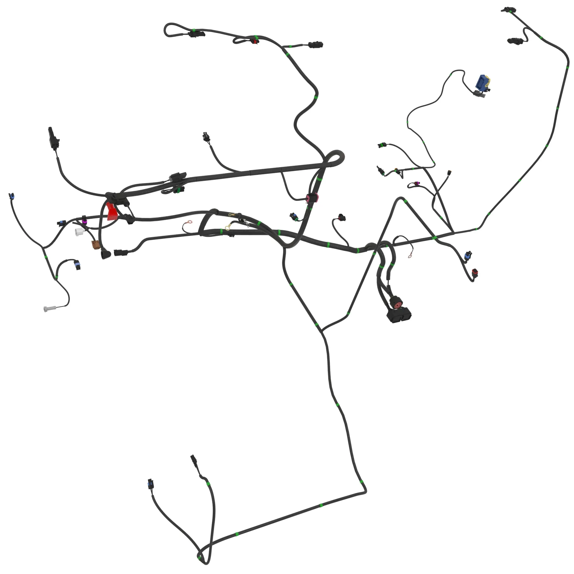 John Deere Chassis Wiring Harness - AT553047