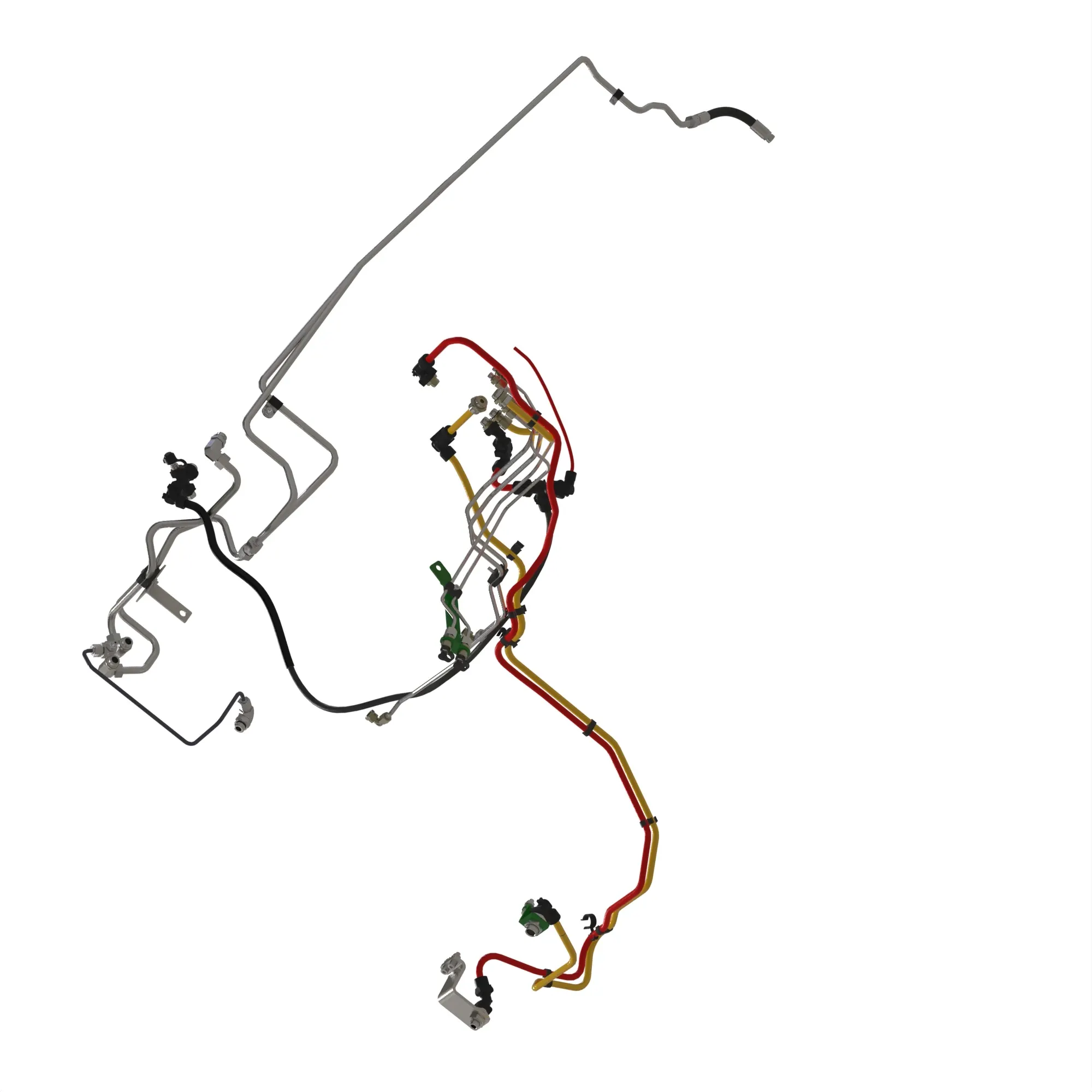 John Deere 2-Line Trailer Brake Line - BL17239