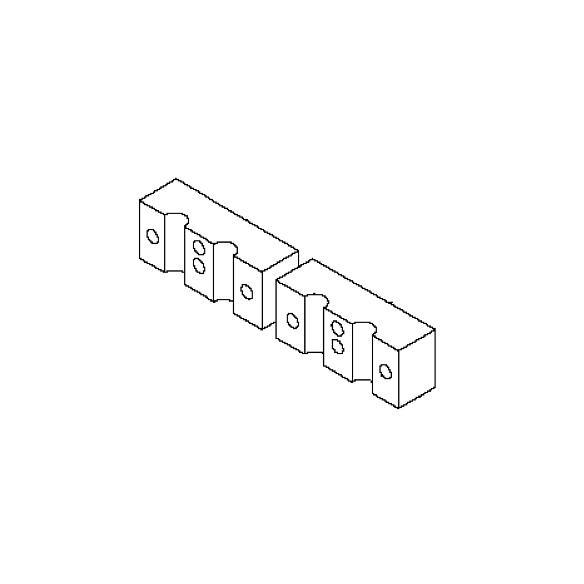 Bar, Front Clamp 4 X .88