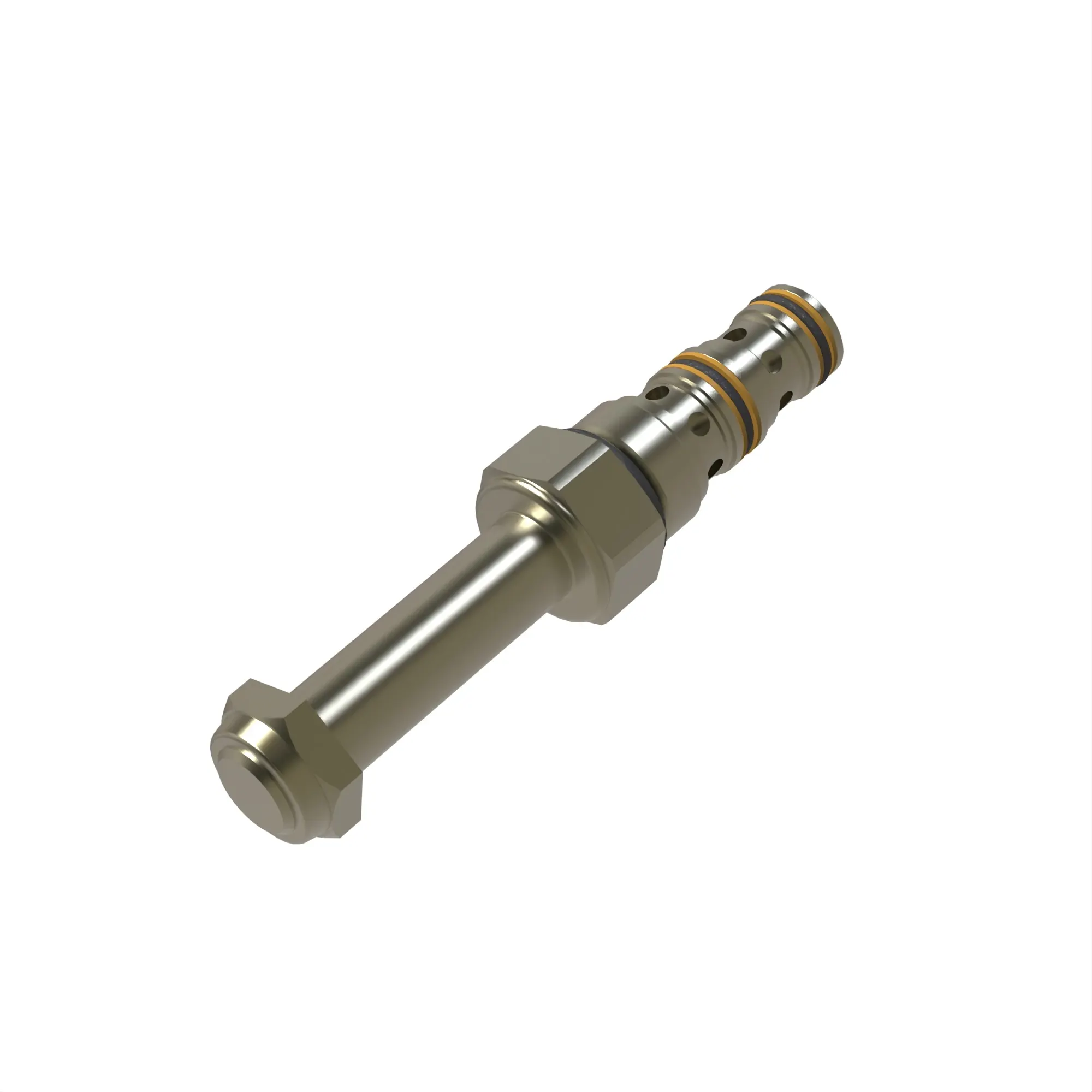 John Deere 3-Way, Solenoid Hydraulic Actuated Control Valve - AT498785