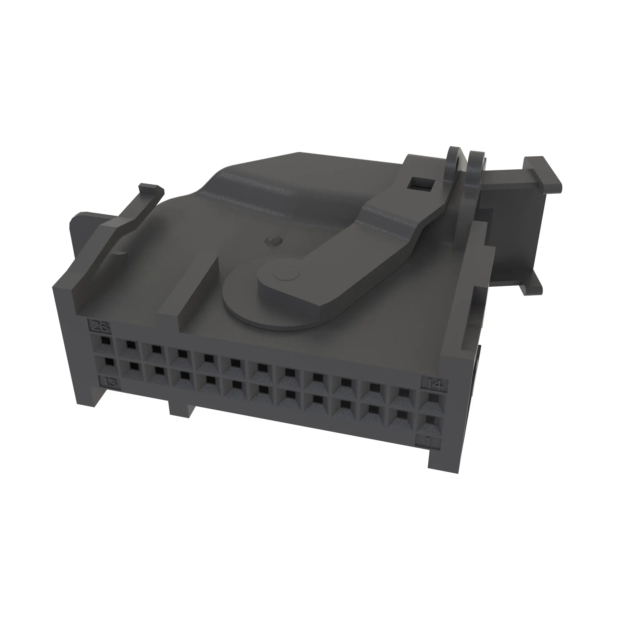 Tyco 26W Fem Unsld Blk Nylon