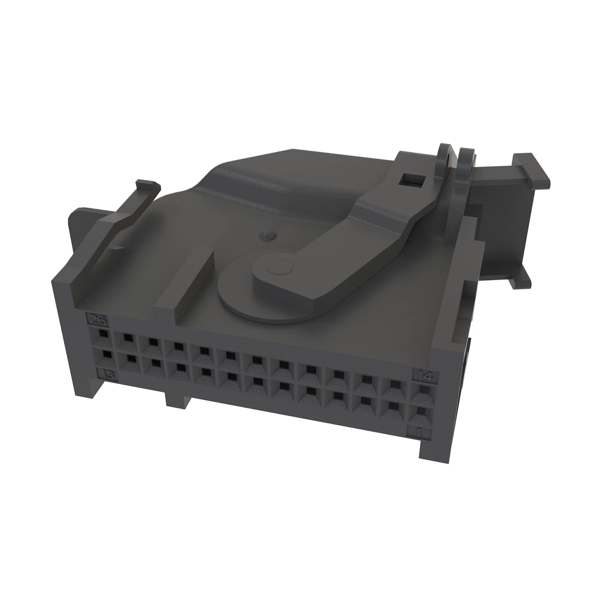 Tyco 26W Fem Unsld Blk Nylon
