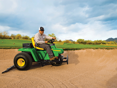 Field, easy to operate, On the 1200A, you select forward-or-reverse with your left foot and apply the transaxle disc brake with your right foot. Both pedals are conveniently mounted on the foot platforms, so there’s no need to stretch or look down